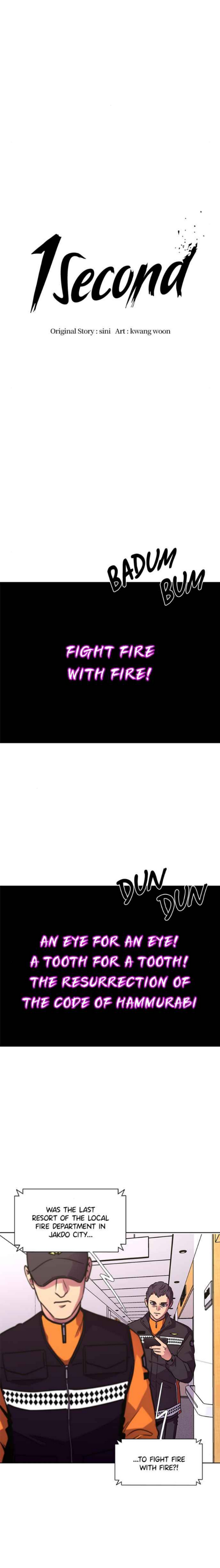 Read 1 Second ENGLISH Manga Online