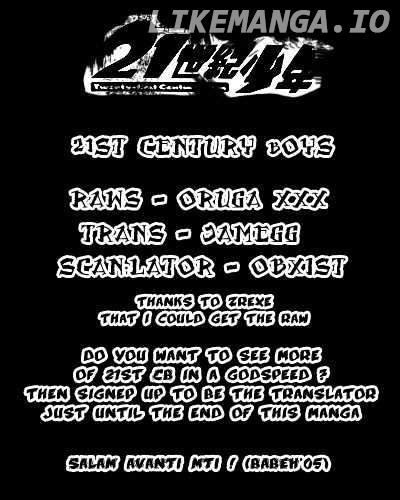 Read 21st Century Boys ENGLISH Manga Online
