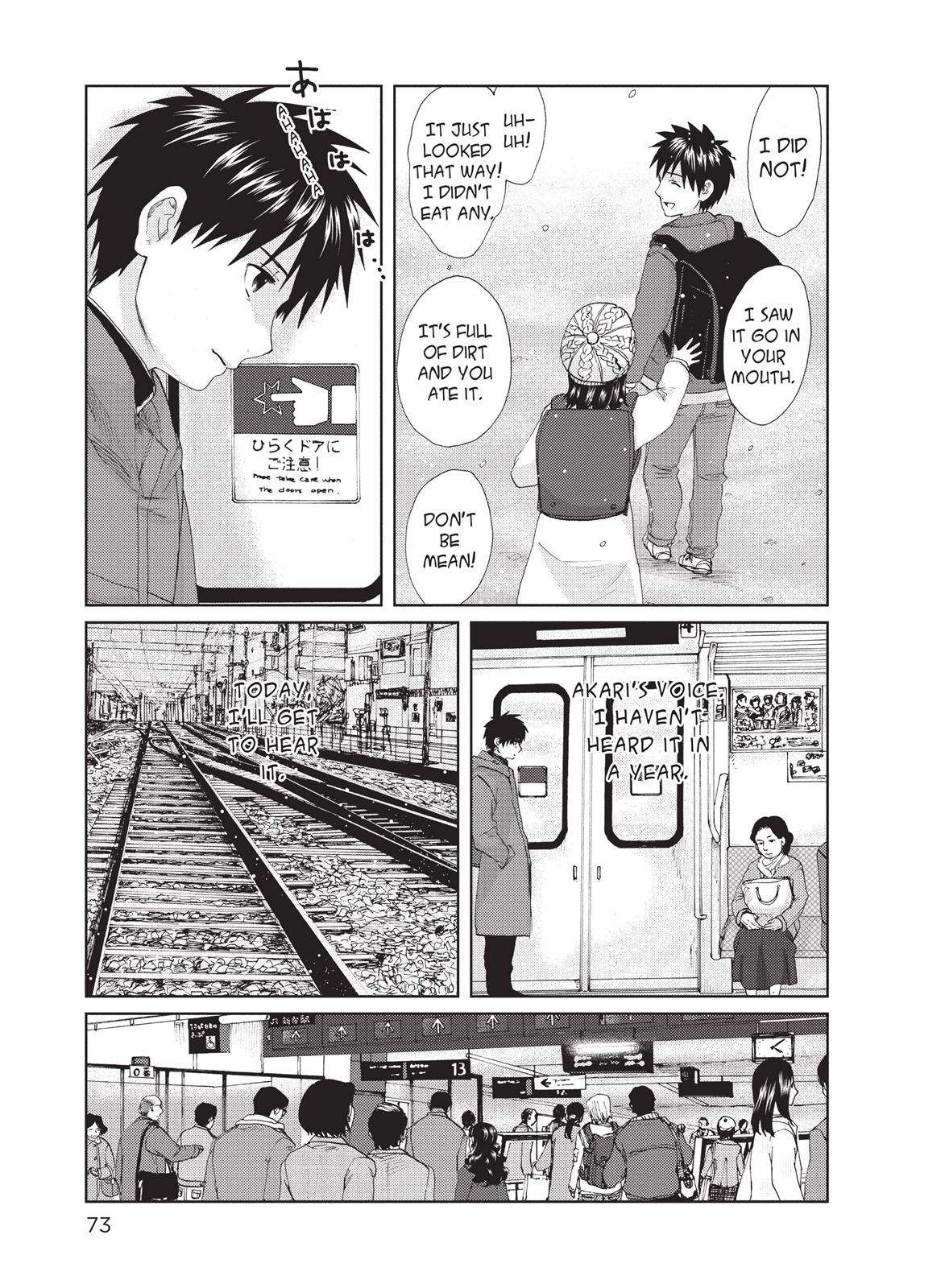 Read 5 Centimeters per Second ENGLISH Manga Online