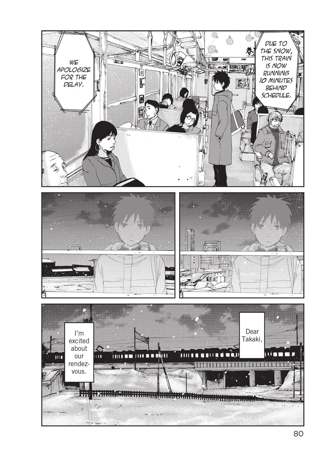 Read 5 Centimeters per Second ENGLISH Manga Online