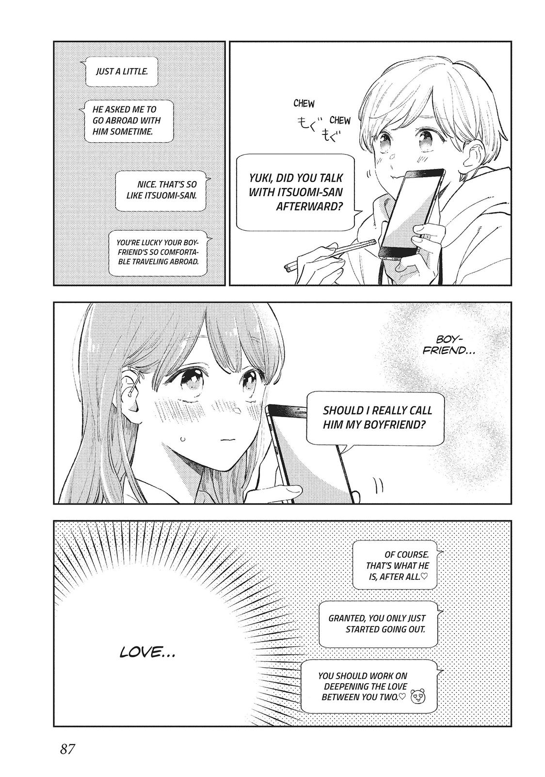 Read A Sign of Affection ENGLISH Manga Online