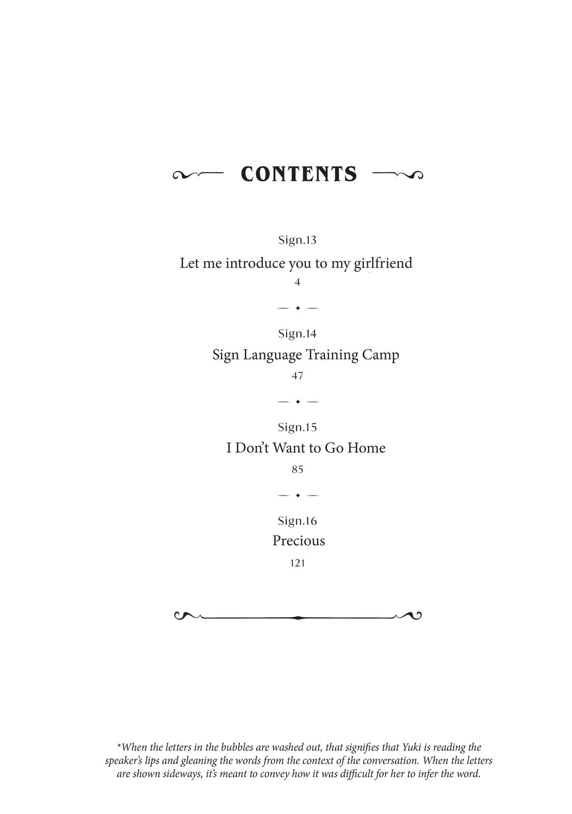 Read A Sign of Affection ENGLISH Manga Online