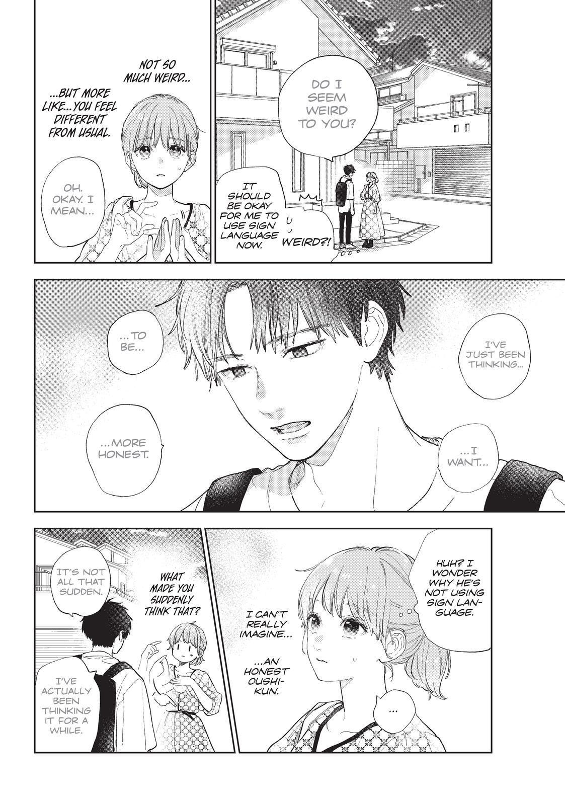 Read A Sign of Affection ENGLISH Manga Online