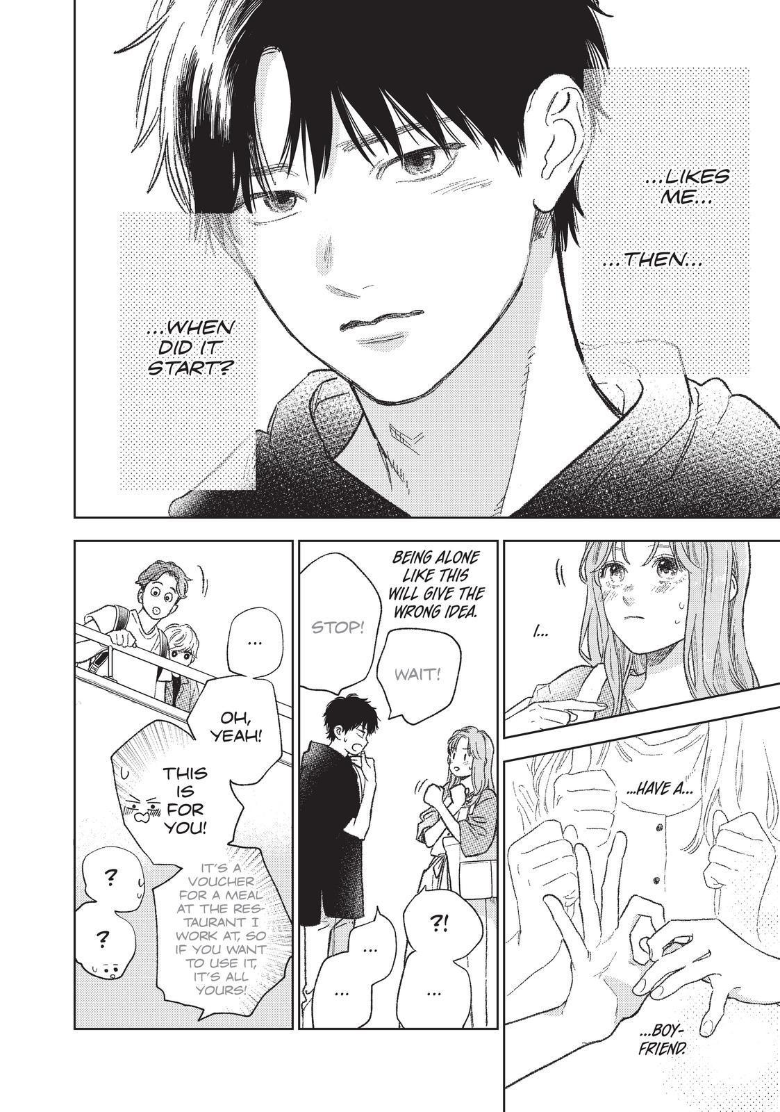 Read A Sign of Affection ENGLISH Manga Online