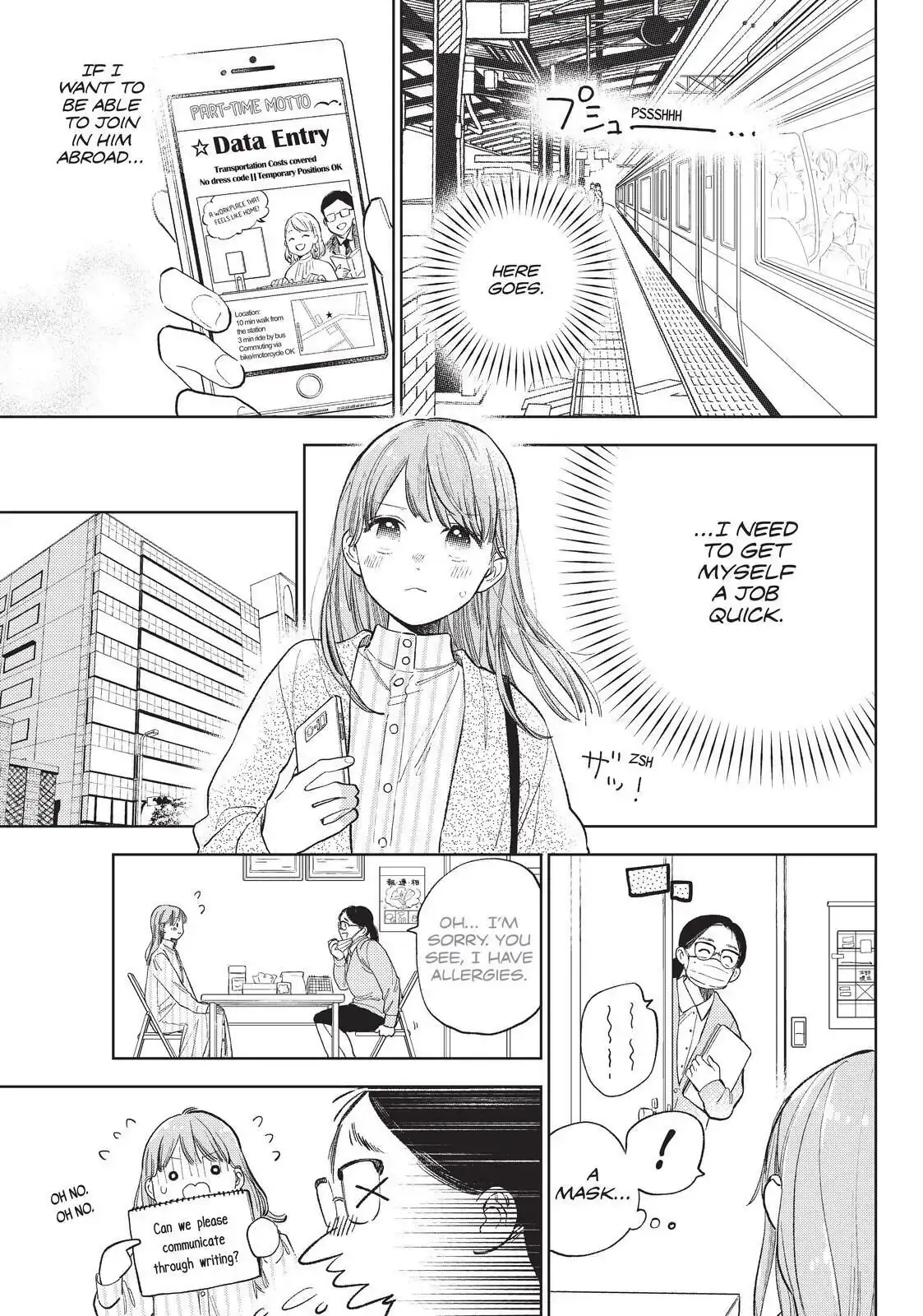 Read A Sign of Affection ENGLISH Manga Online