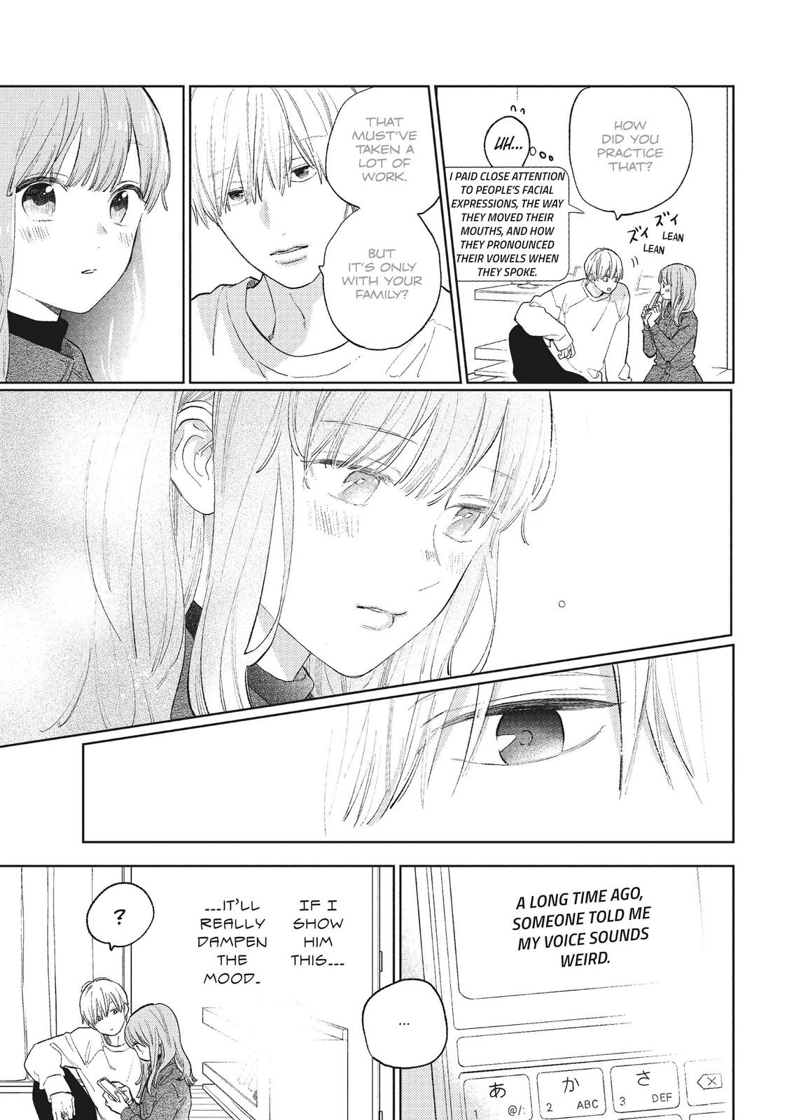 Read A Sign of Affection ENGLISH Manga Online