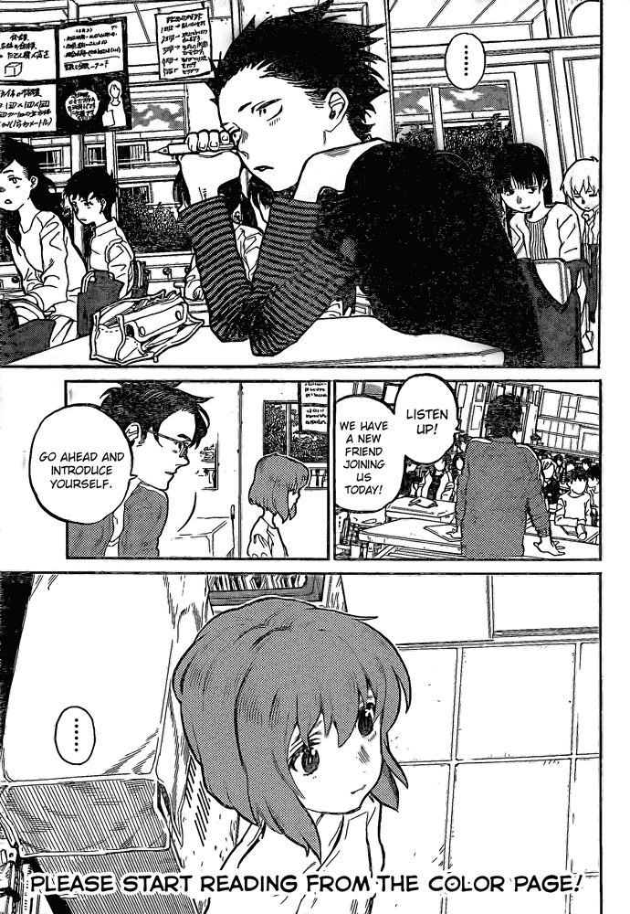 Read A Silent Voice ENGLISH Manga Online