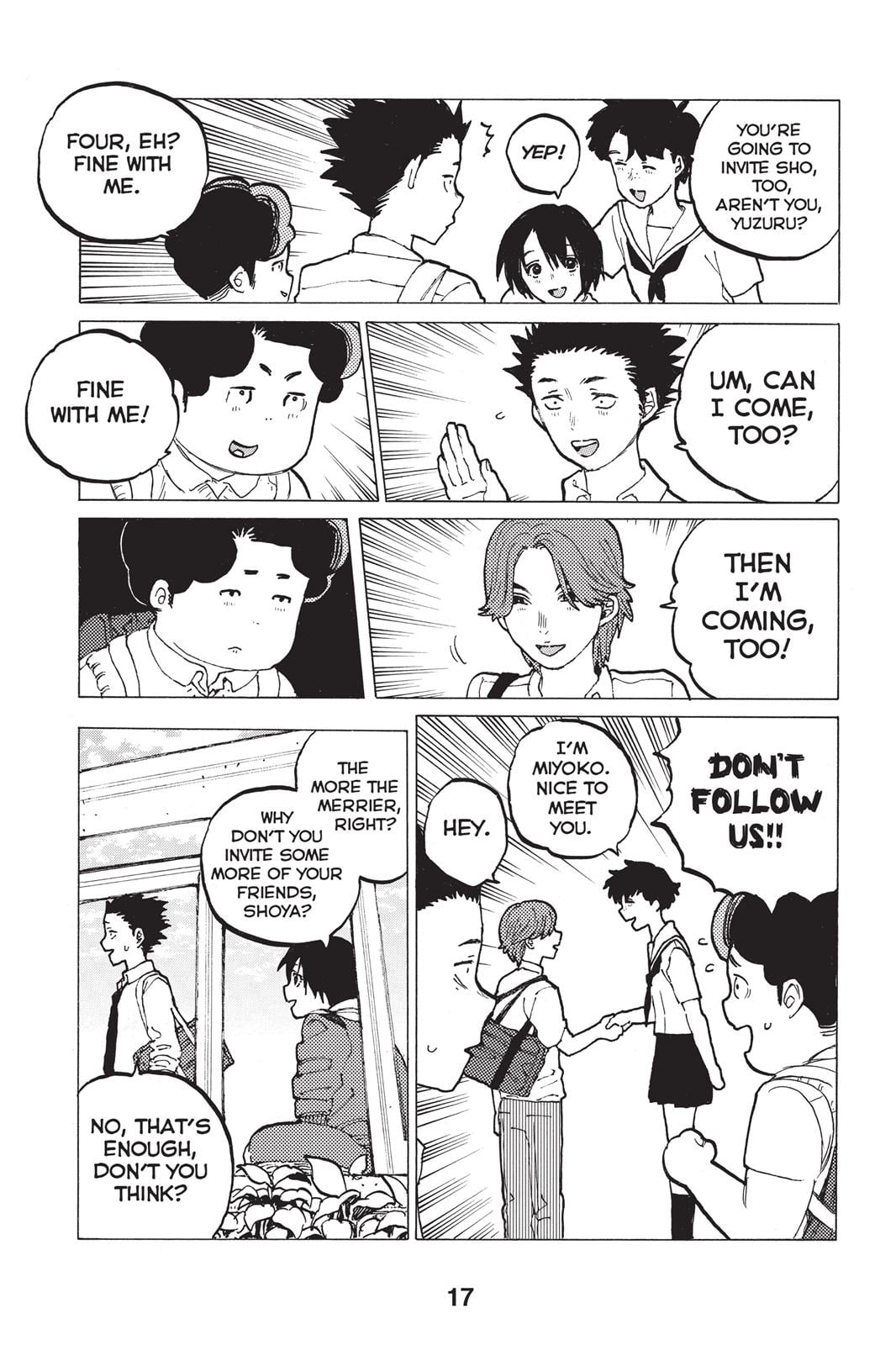 Read A Silent Voice ENGLISH Manga Online