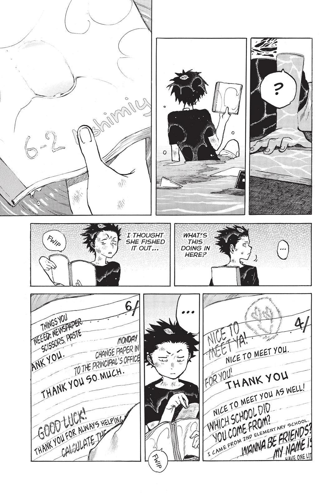 Read A Silent Voice ENGLISH Manga Online