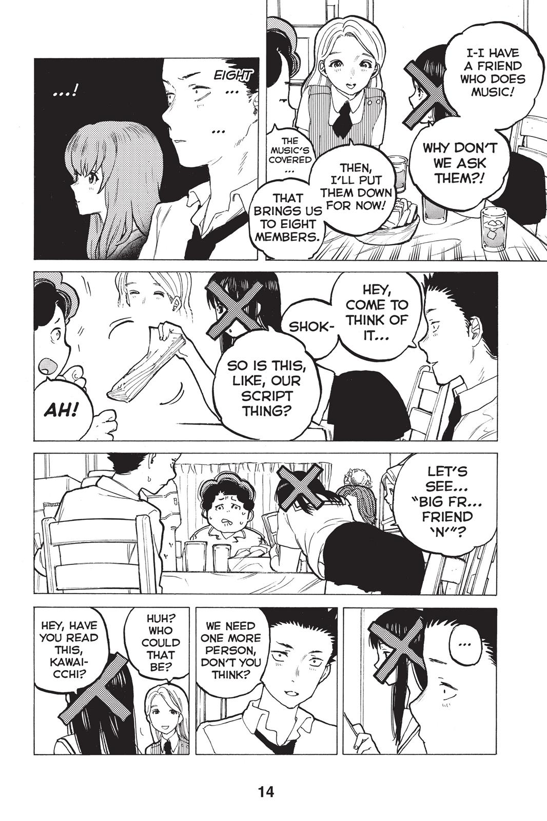 Read A Silent Voice ENGLISH Manga Online