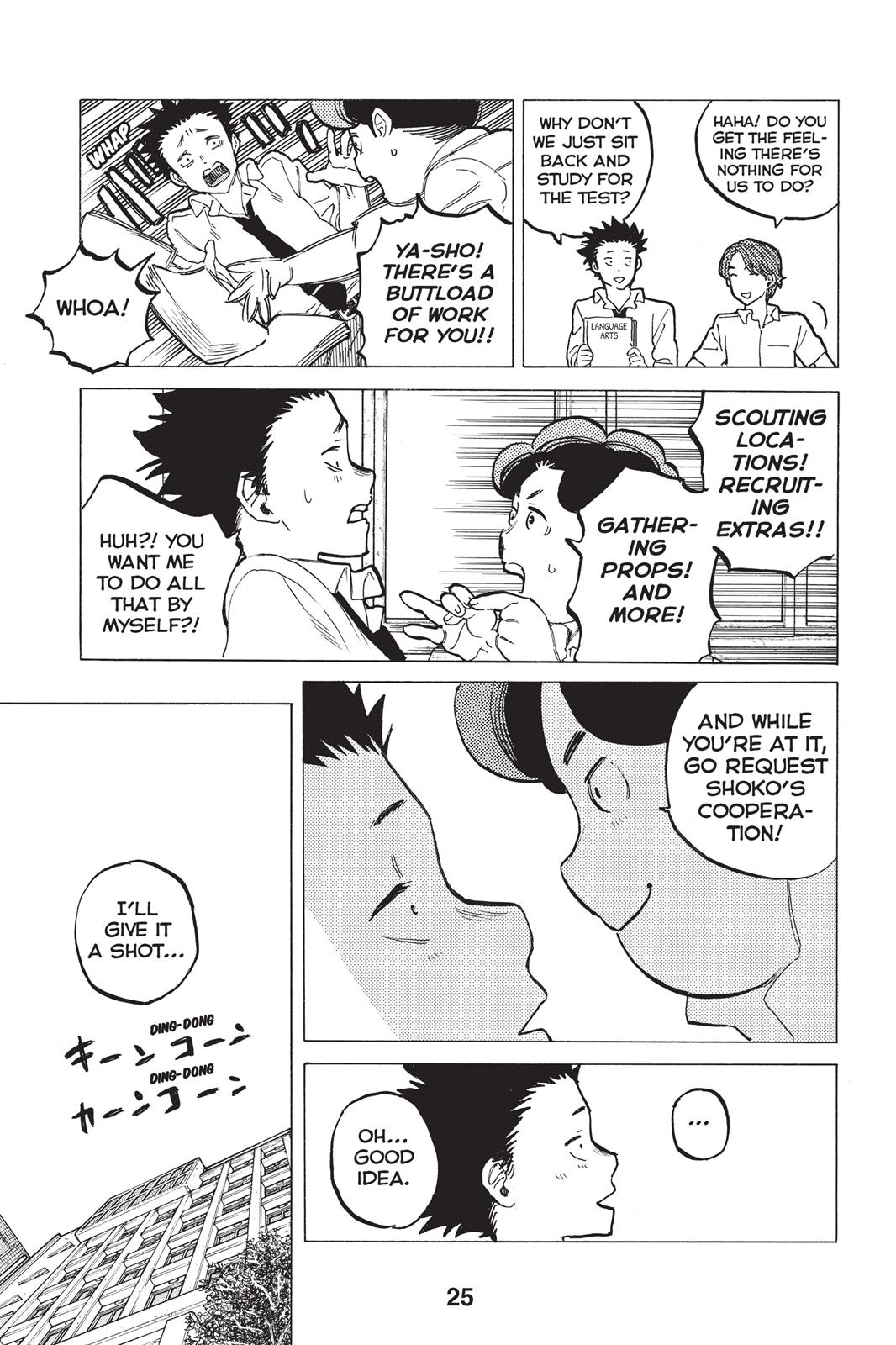 Read A Silent Voice ENGLISH Manga Online