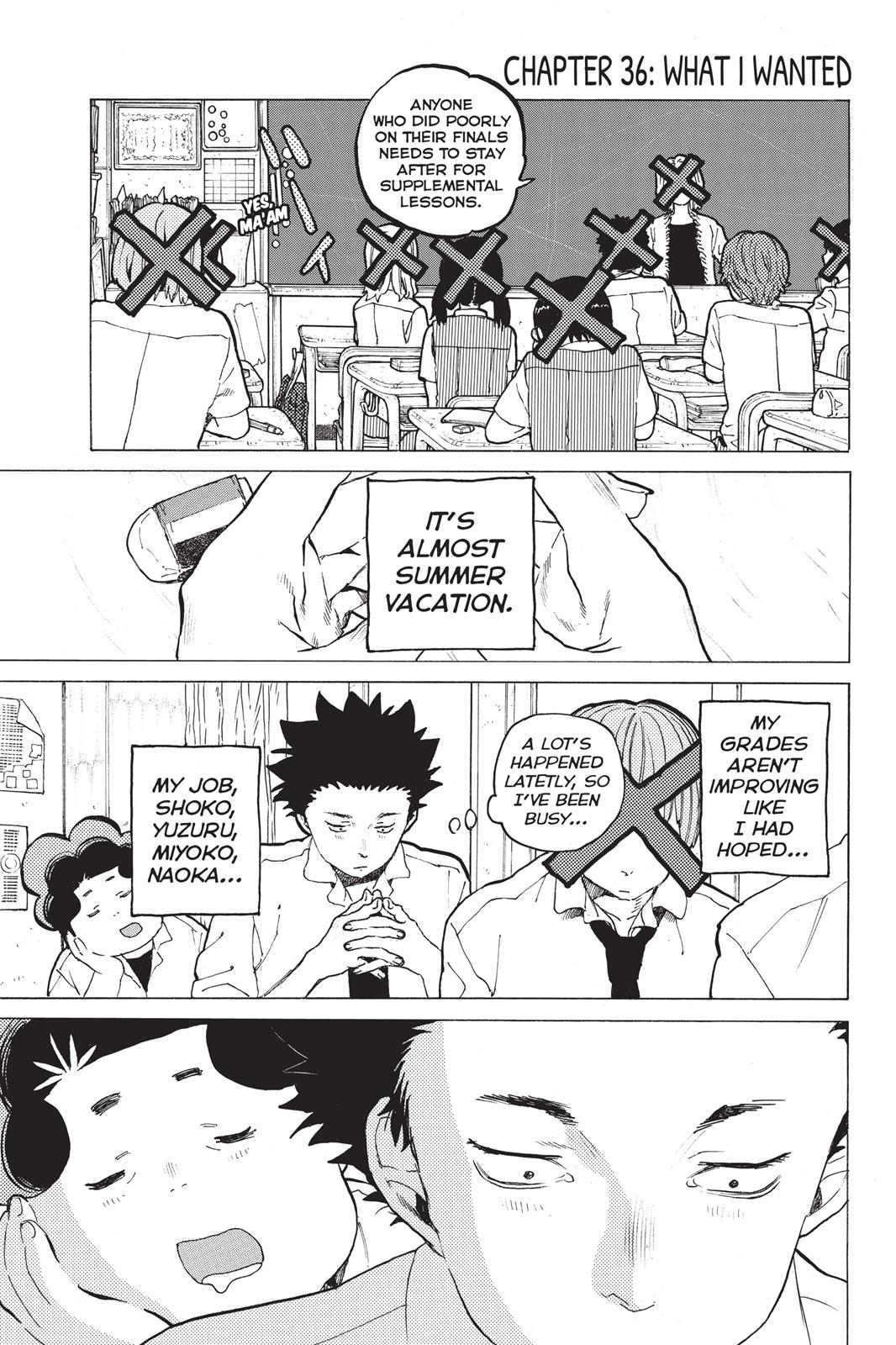 Read A Silent Voice ENGLISH Manga Online