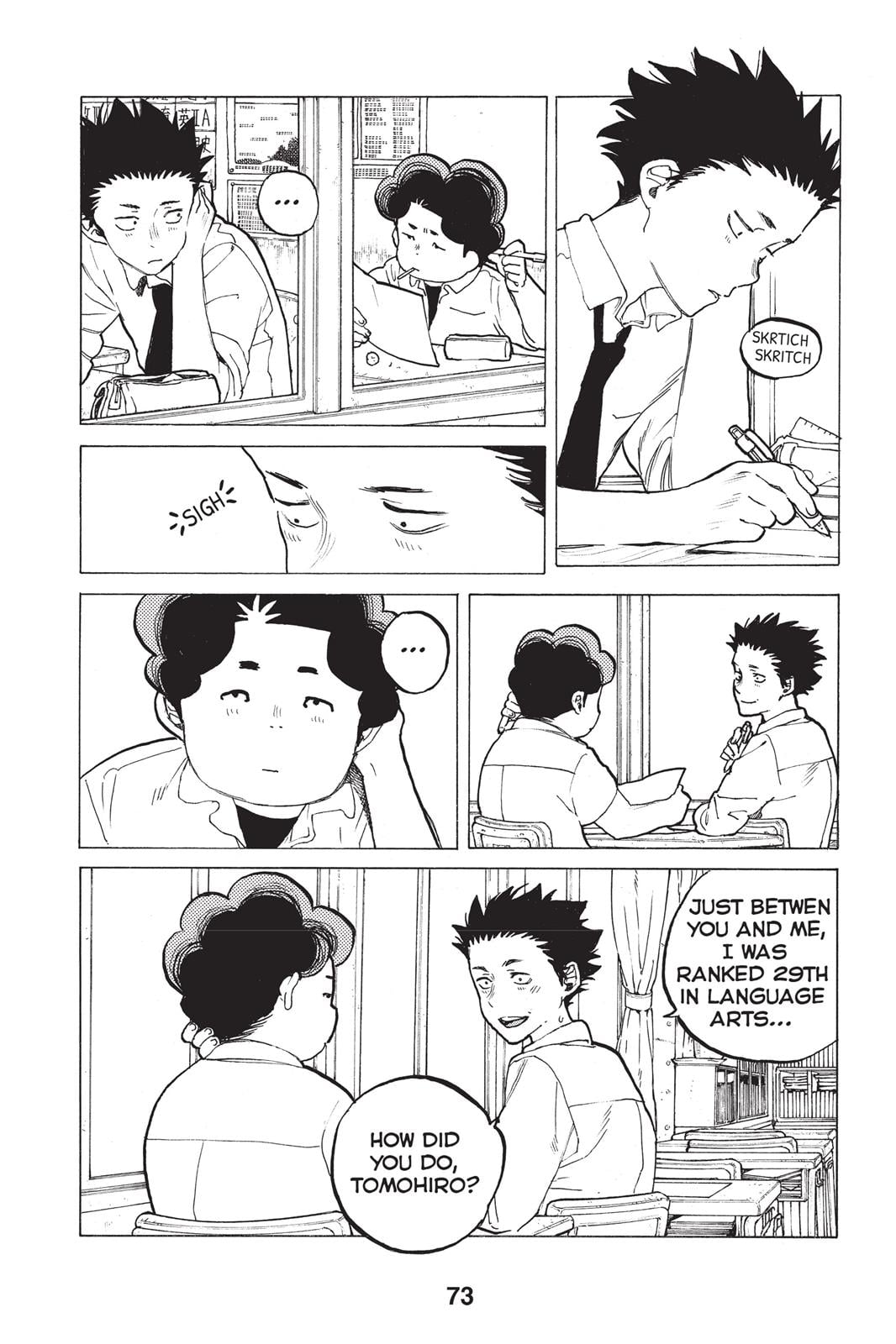 Read A Silent Voice ENGLISH Manga Online
