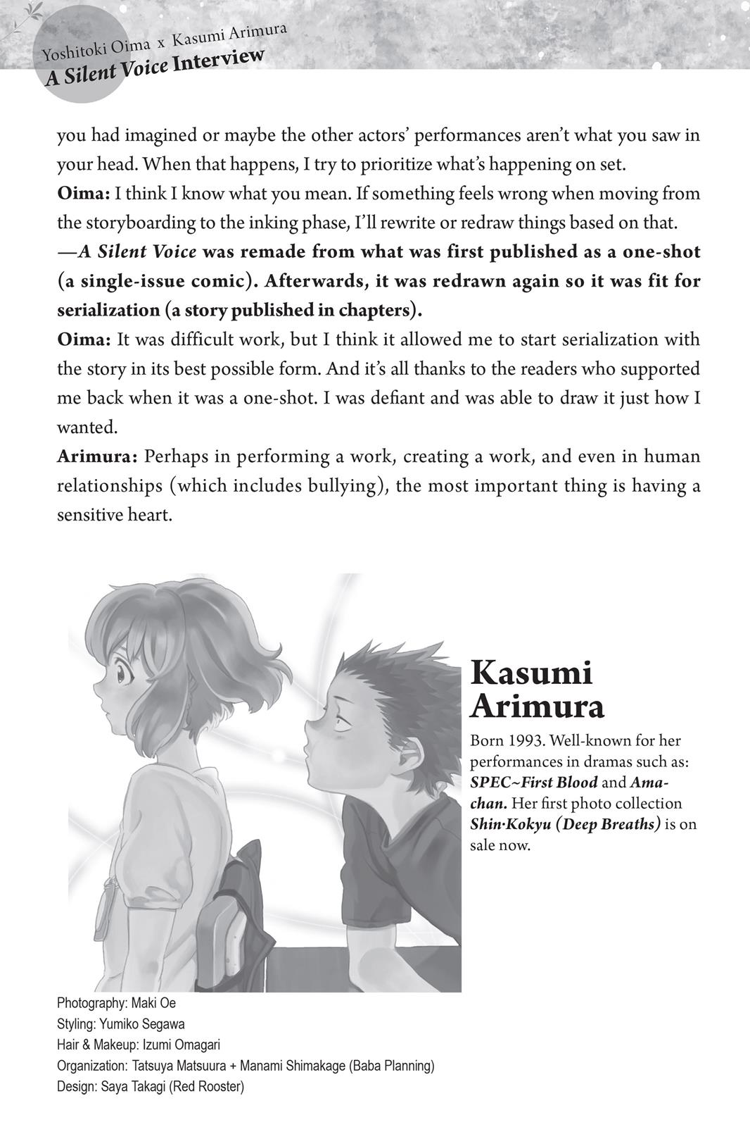 Read A Silent Voice ENGLISH Manga Online