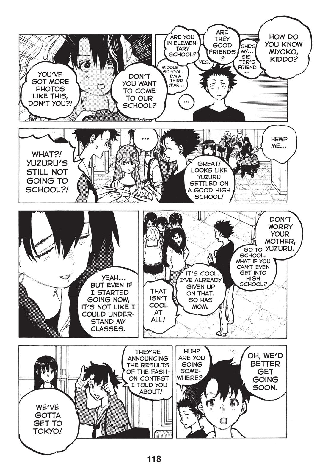 Read A Silent Voice ENGLISH Manga Online