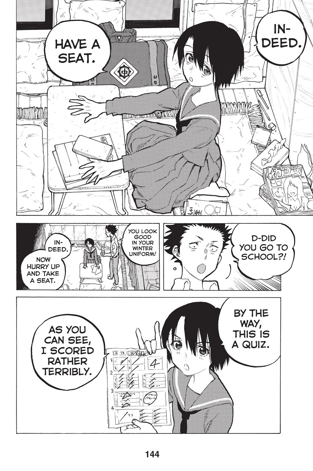 Read A Silent Voice ENGLISH Manga Online