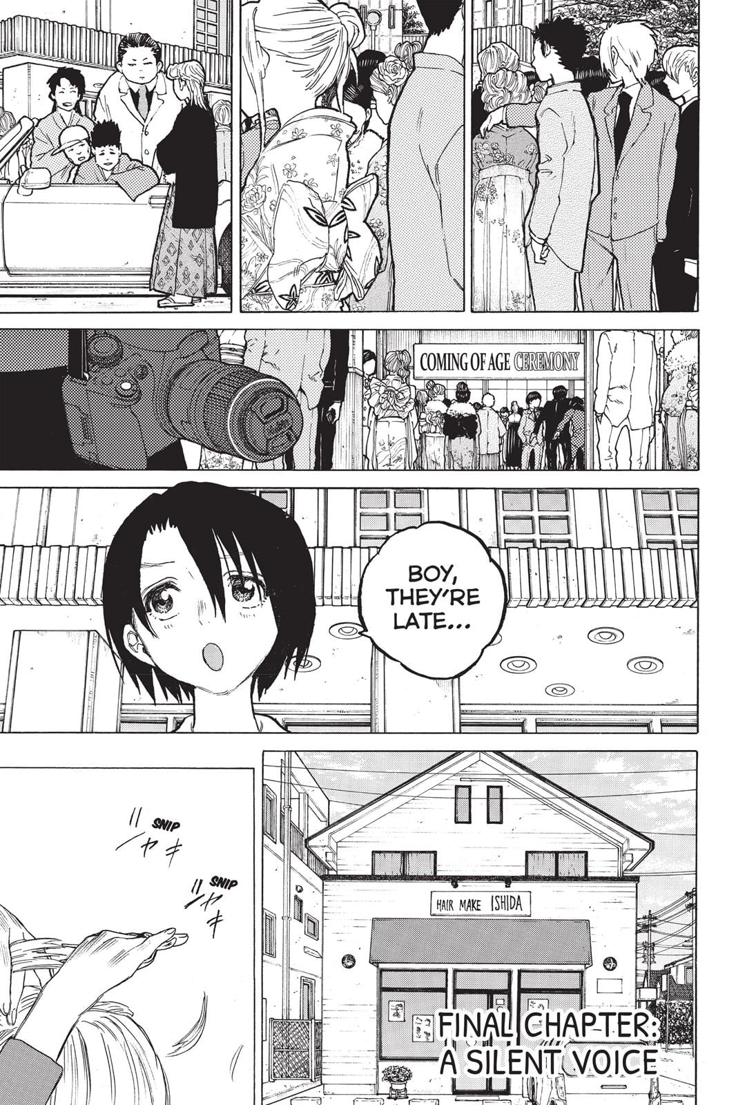 Read A Silent Voice ENGLISH Manga Online