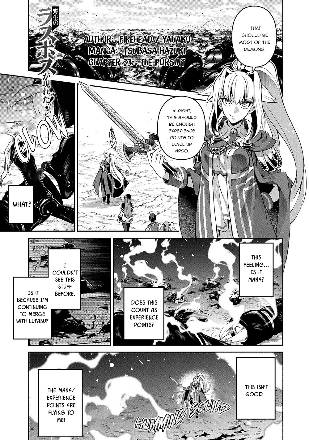 Read A Wild Last Boss Appeared ENGLISH Manga Online