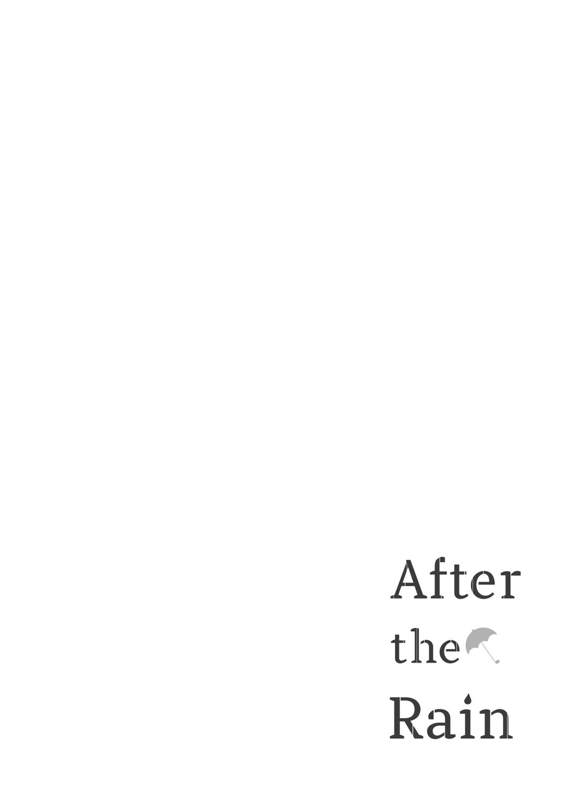 Read After the Rain ENGLISH Manga Online