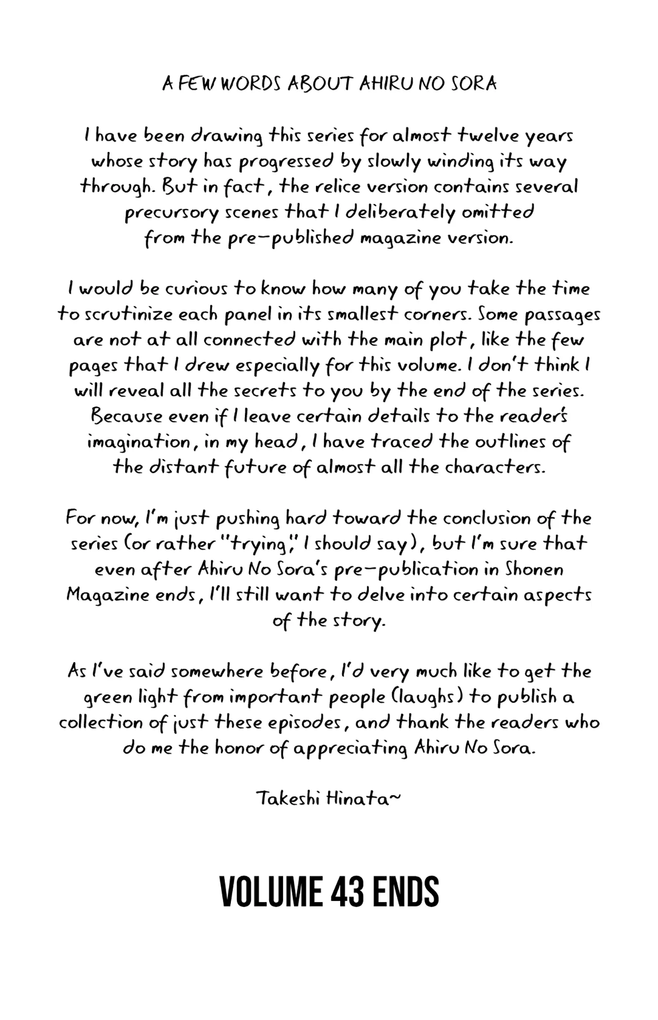 Read Ahiru no Sora ENGLISH Manga Online