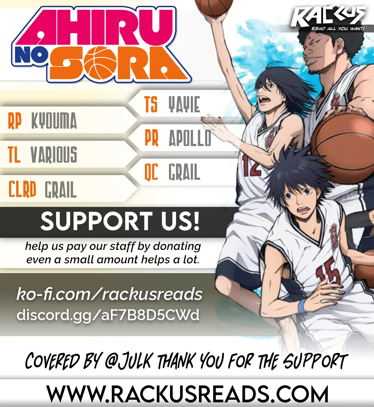 Read Ahiru no Sora ENGLISH Manga Online