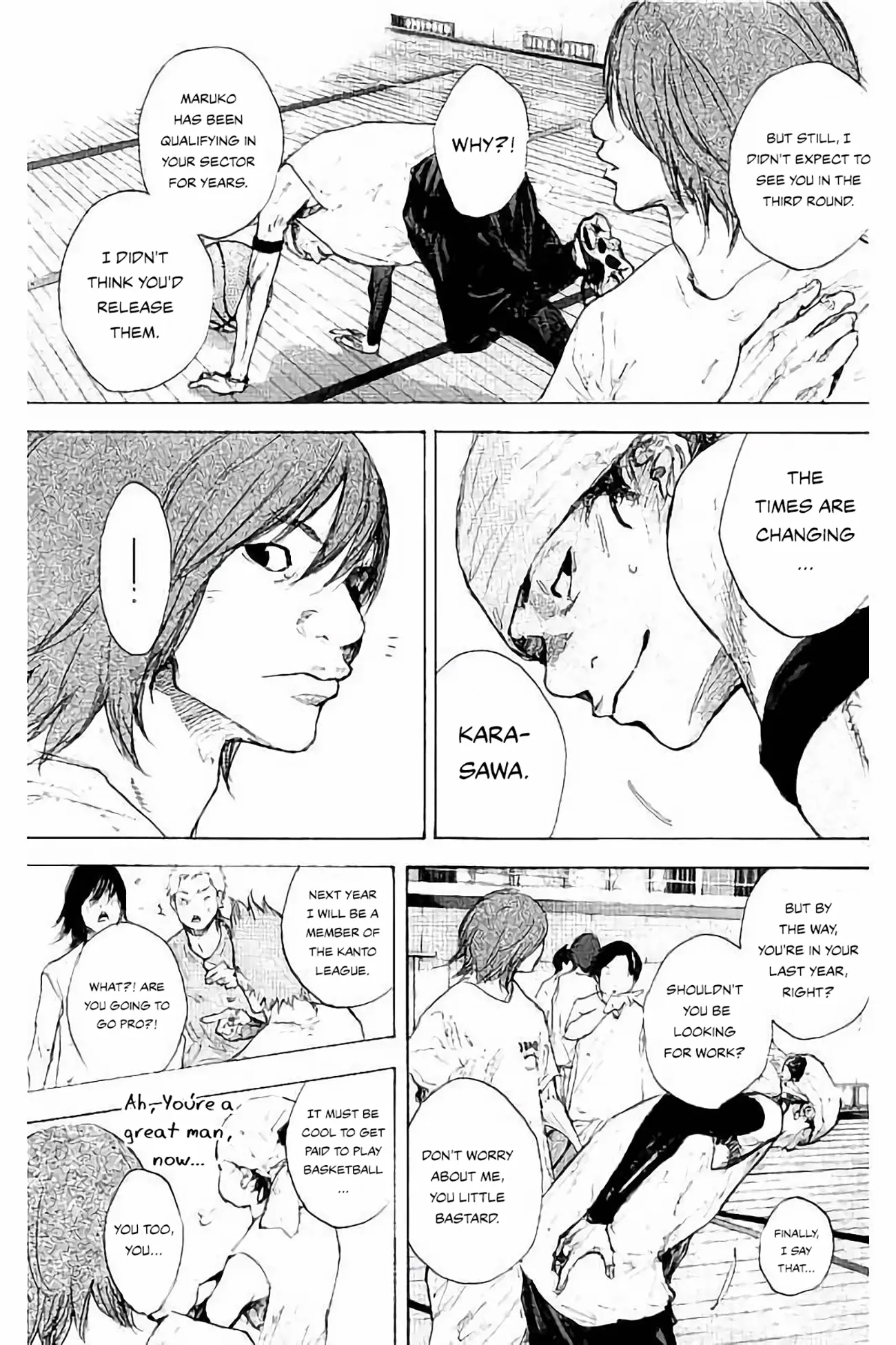 Read Ahiru no Sora ENGLISH Manga Online