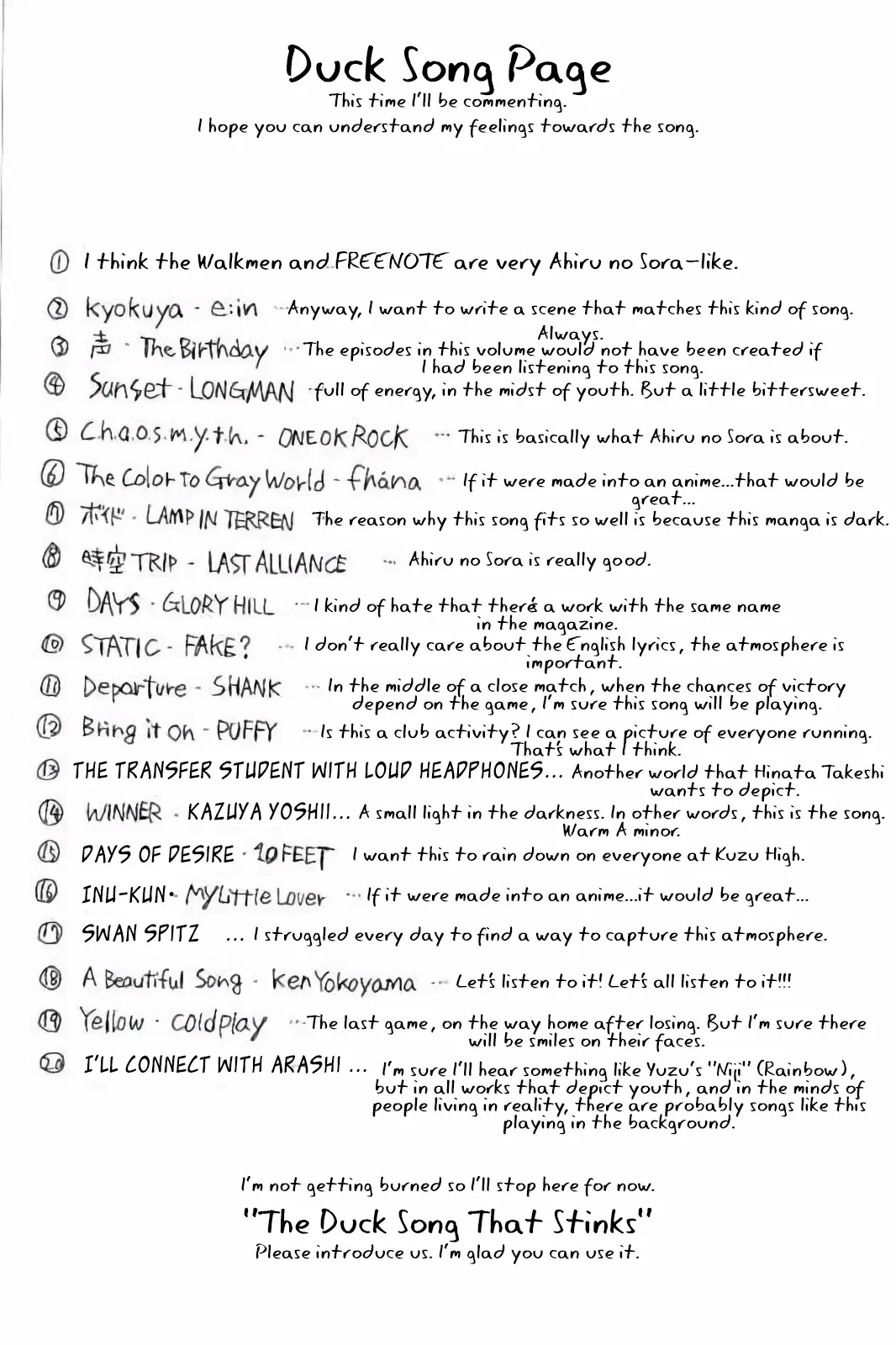 Read Ahiru no Sora ENGLISH Manga Online