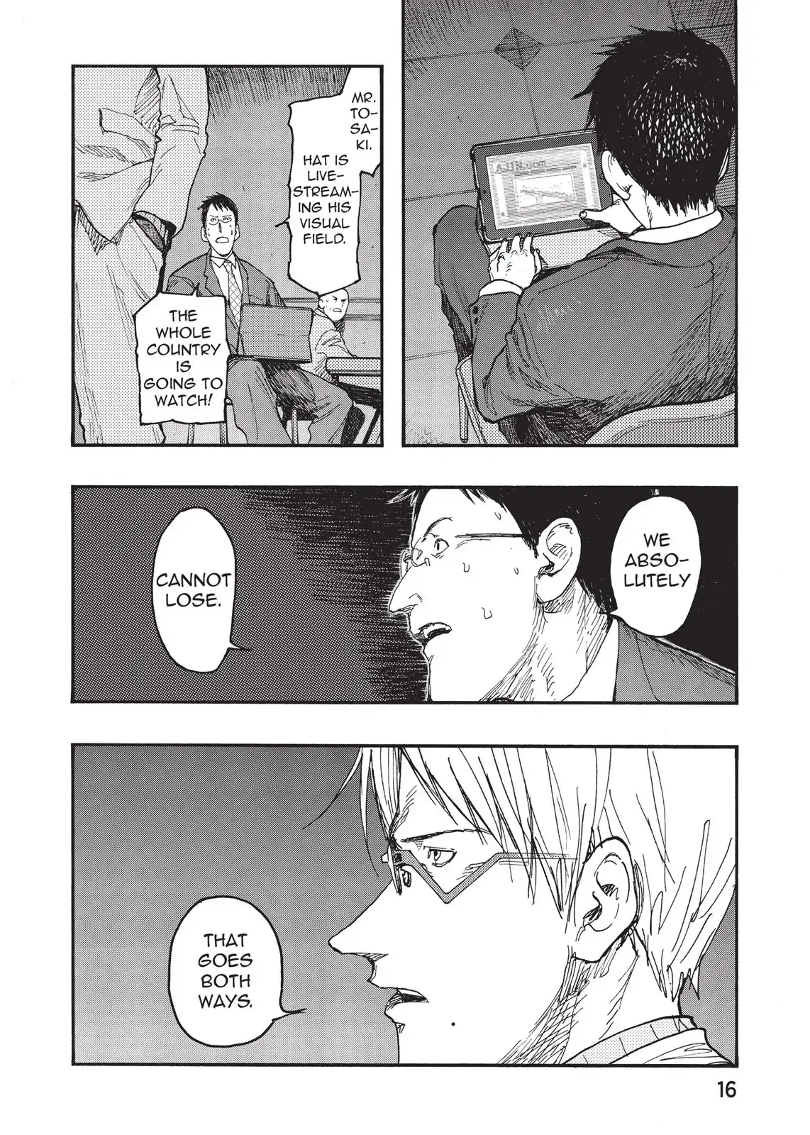Read Ajin_ Demi-Human ENGLISH Manga Online