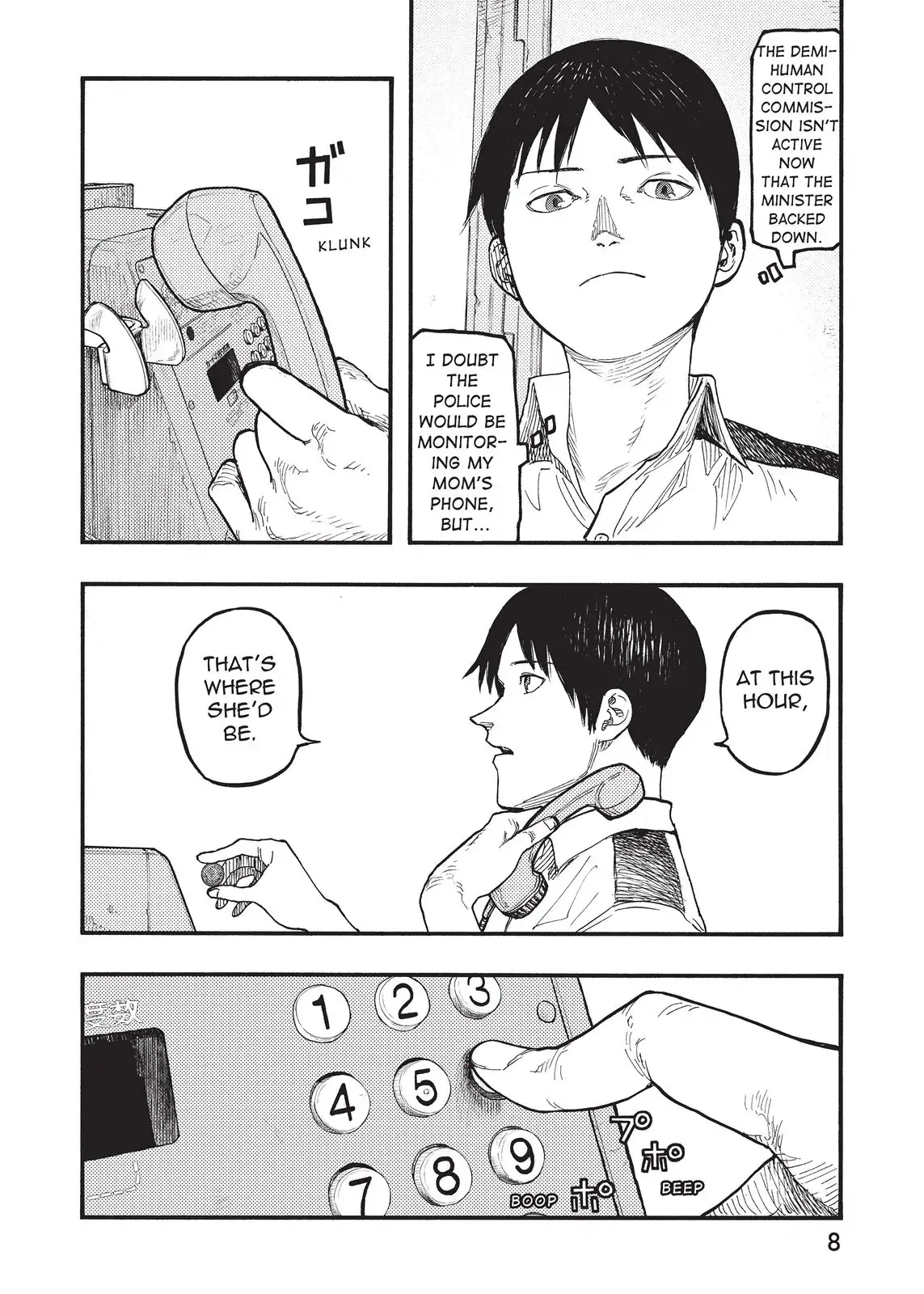 Read Ajin_ Demi-Human ENGLISH Manga Online