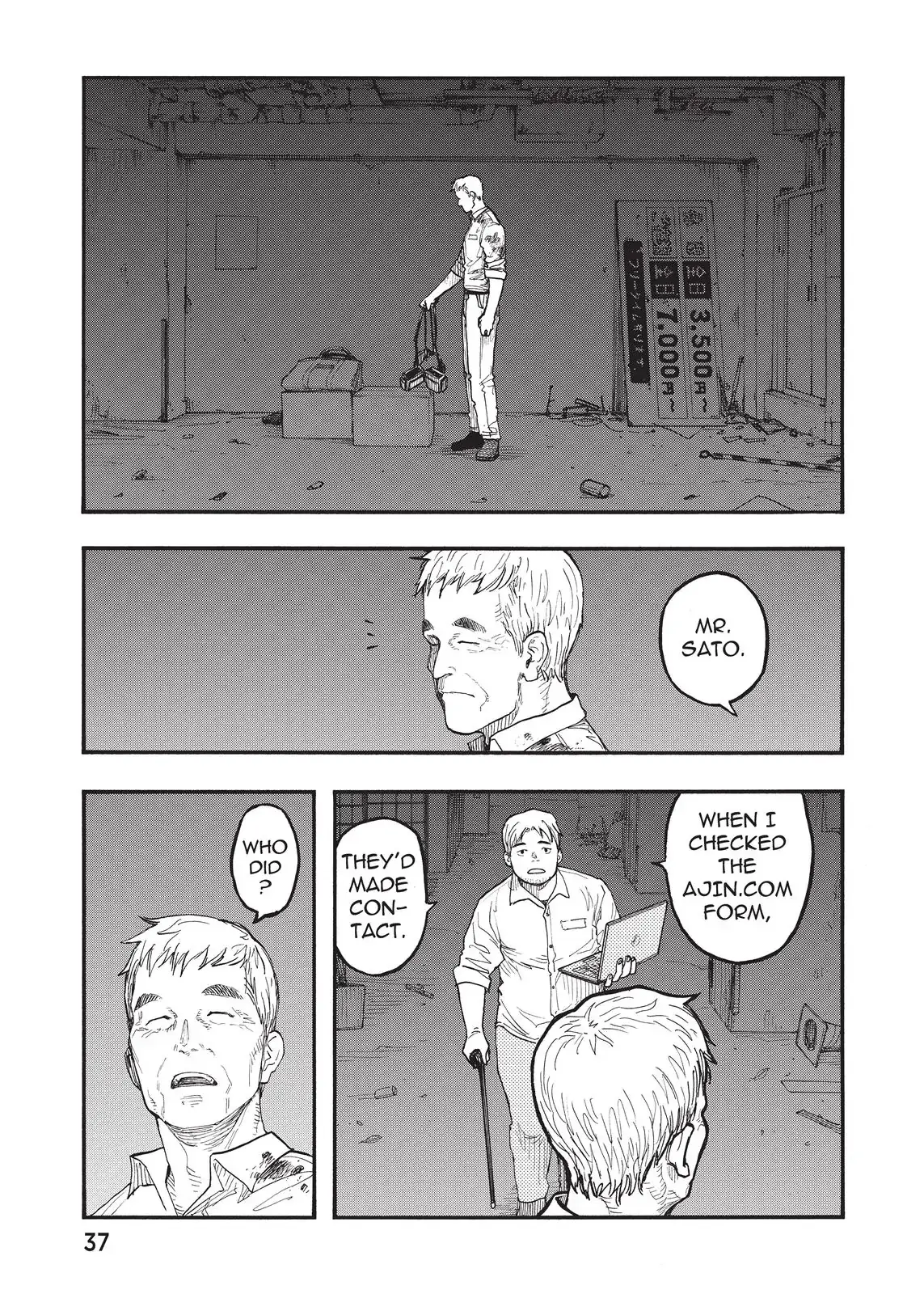 Read Ajin_ Demi-Human ENGLISH Manga Online
