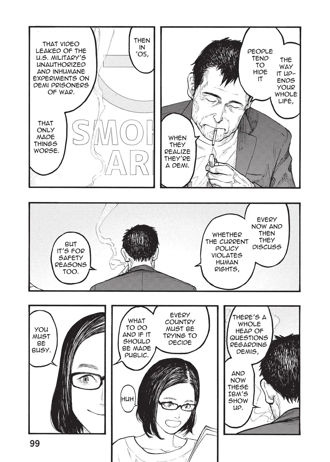 Read Ajin_ Demi-Human ENGLISH Manga Online