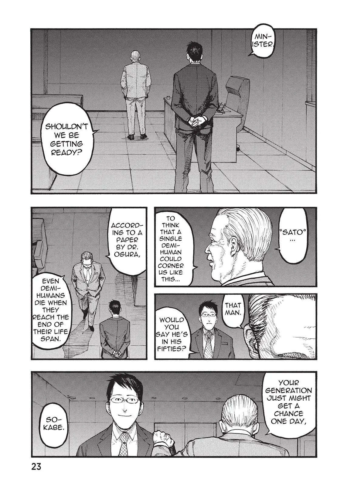 Read Ajin_ Demi-Human ENGLISH Manga Online