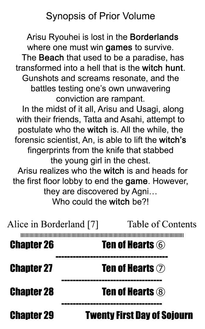 Read Alice in Borderland ENGLISH Manga Online