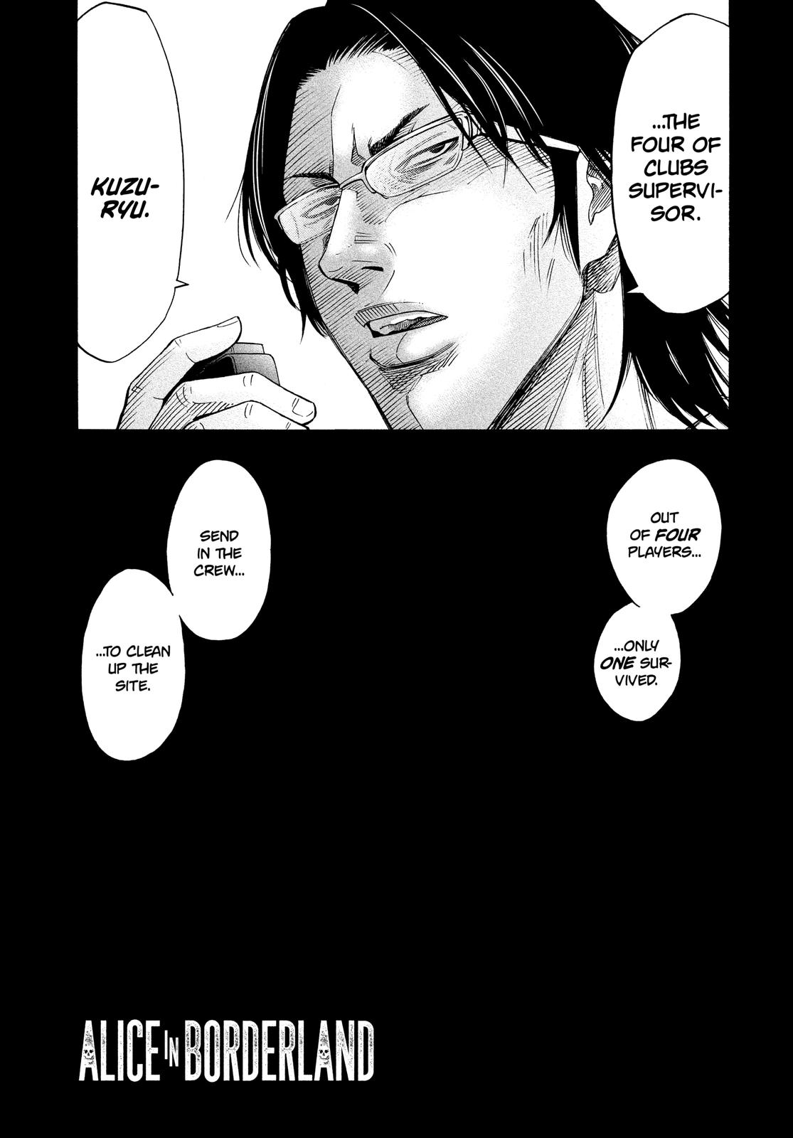 Read Alice in Borderland ENGLISH Manga Online