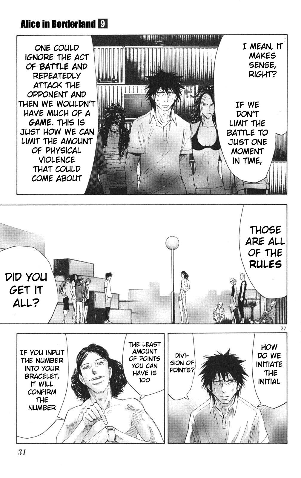 Read Alice in Borderland ENGLISH Manga Online