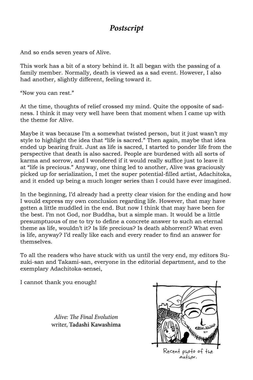 Read Alive_ The Final Evolution ENGLISH Manga Online