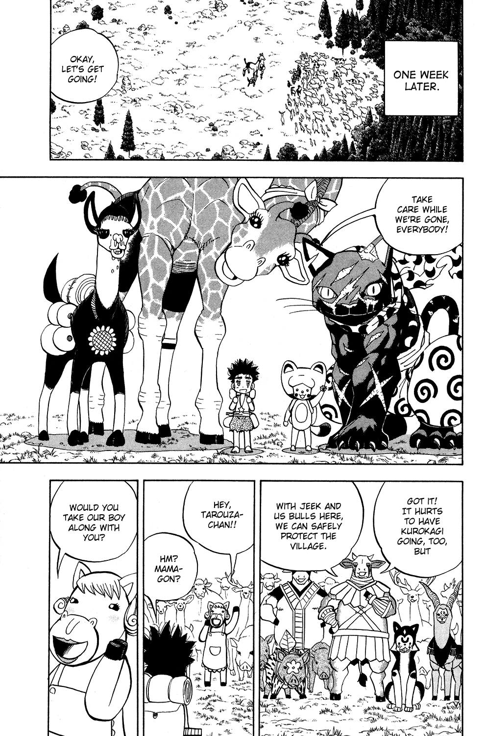 Read Animal Land ENGLISH Manga Online