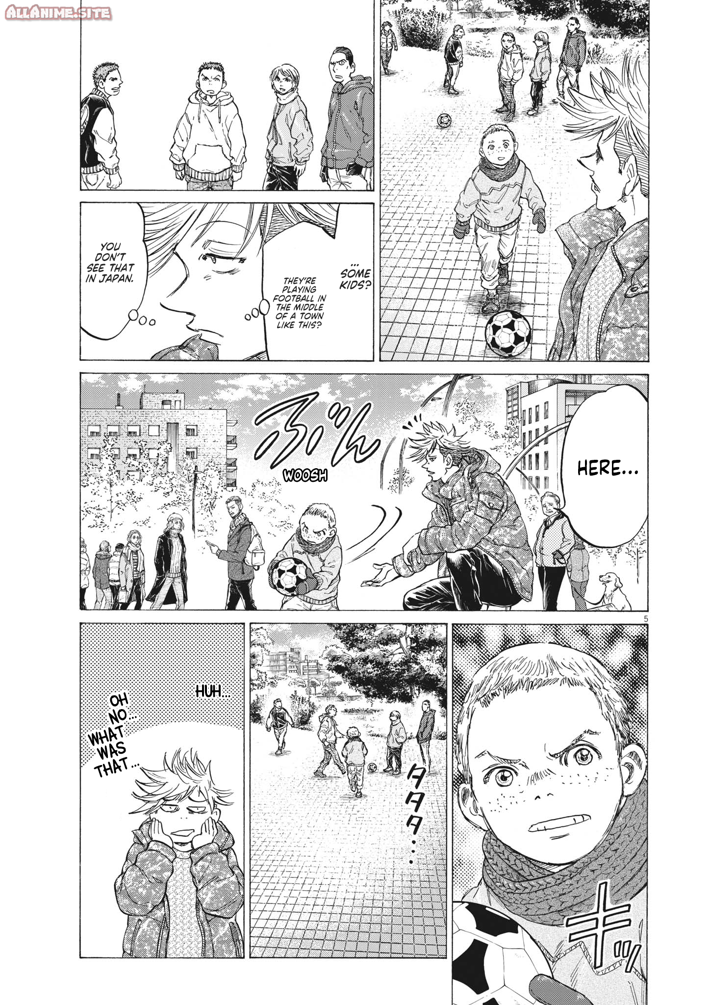 Read Ao Ashi ENGLISH Manga Online