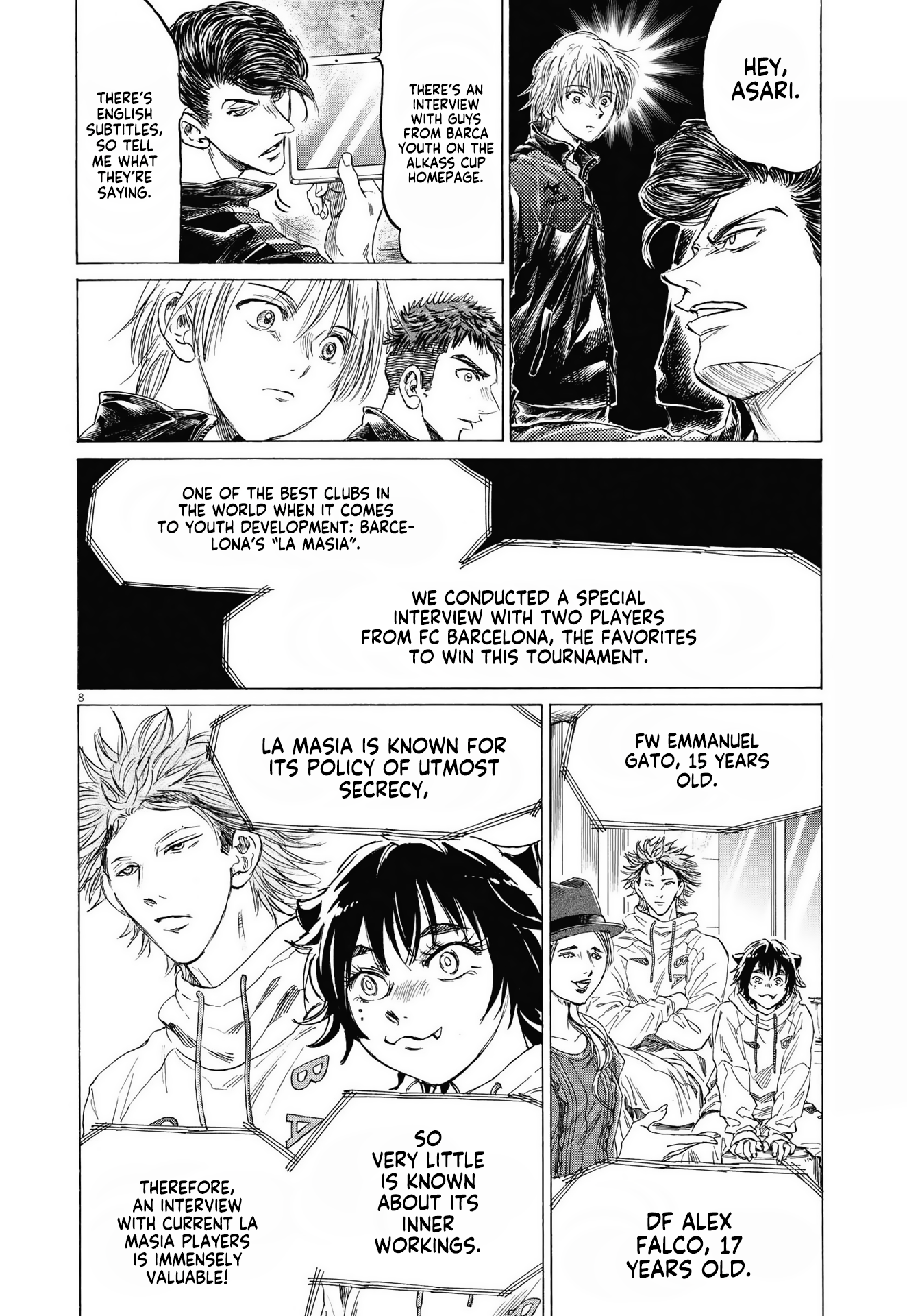 Read Ao Ashi ENGLISH Manga Online