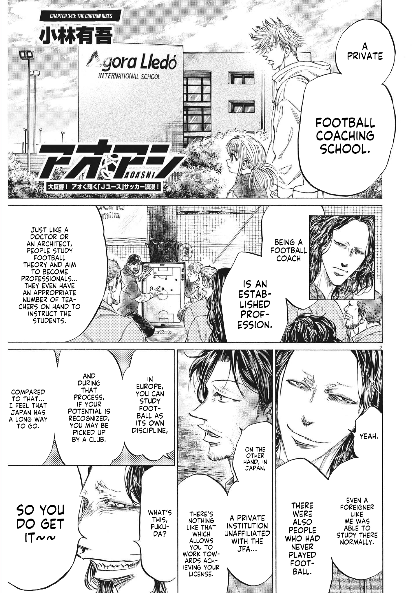 Read Ao Ashi ENGLISH Manga Online