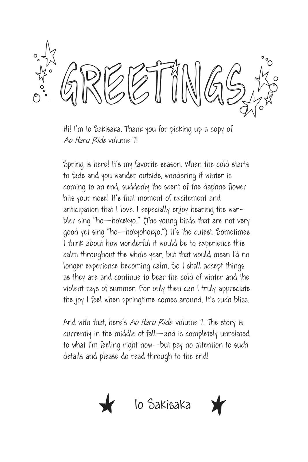 Read Ao Haru Ride ENGLISH Manga Online