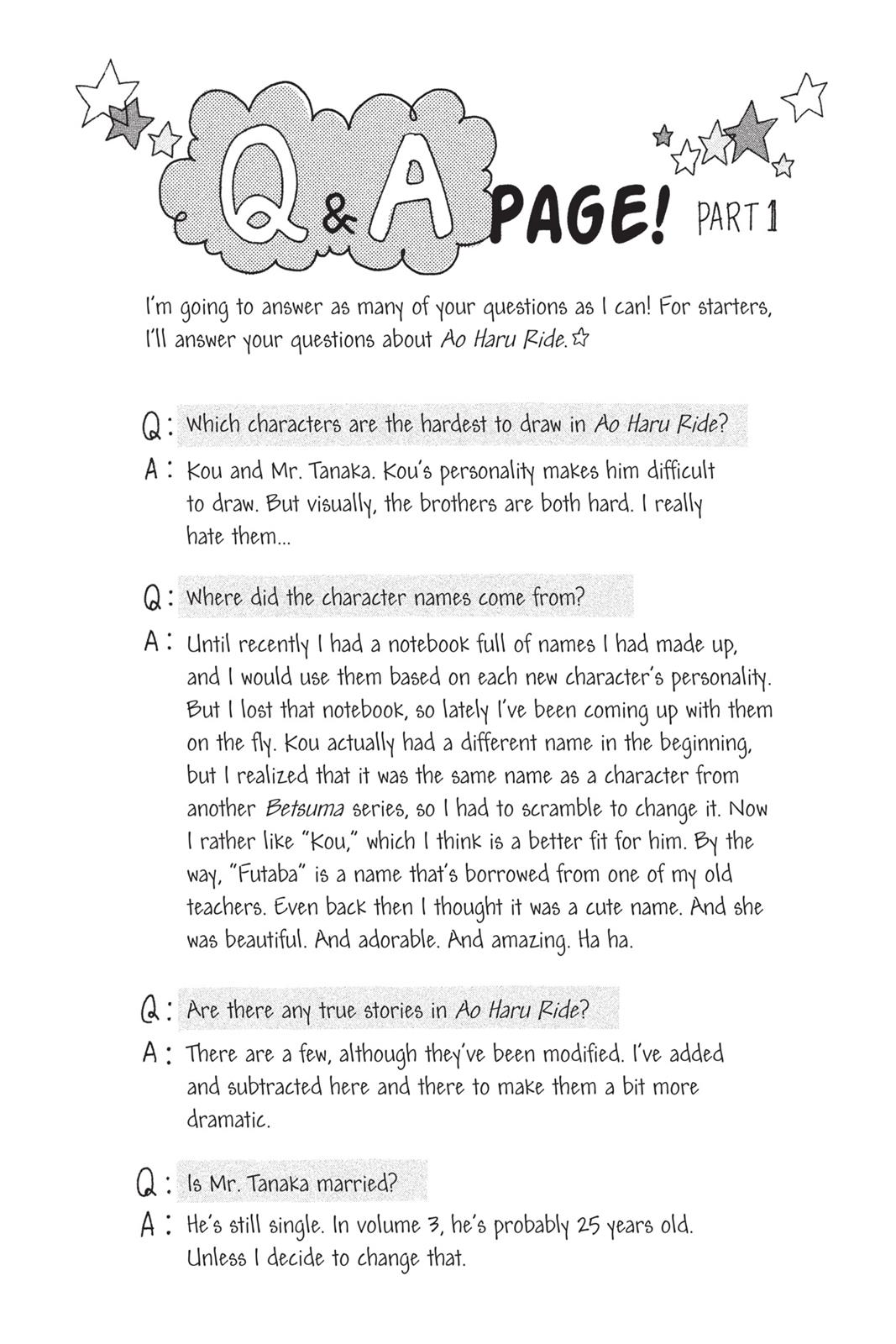 Read Ao Haru Ride ENGLISH Manga Online