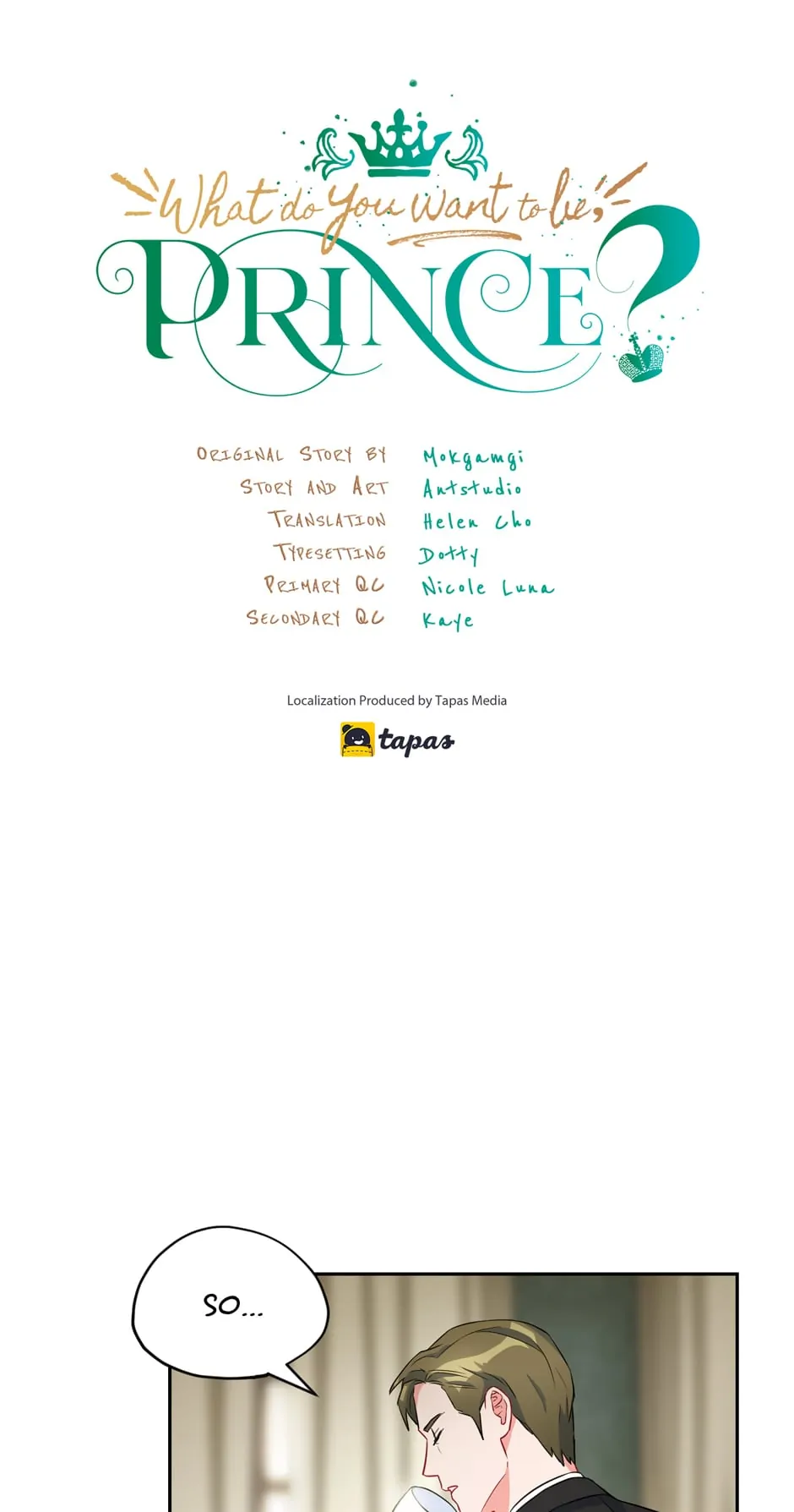 Read As You Wish, Prince ENGLISH Manga Online