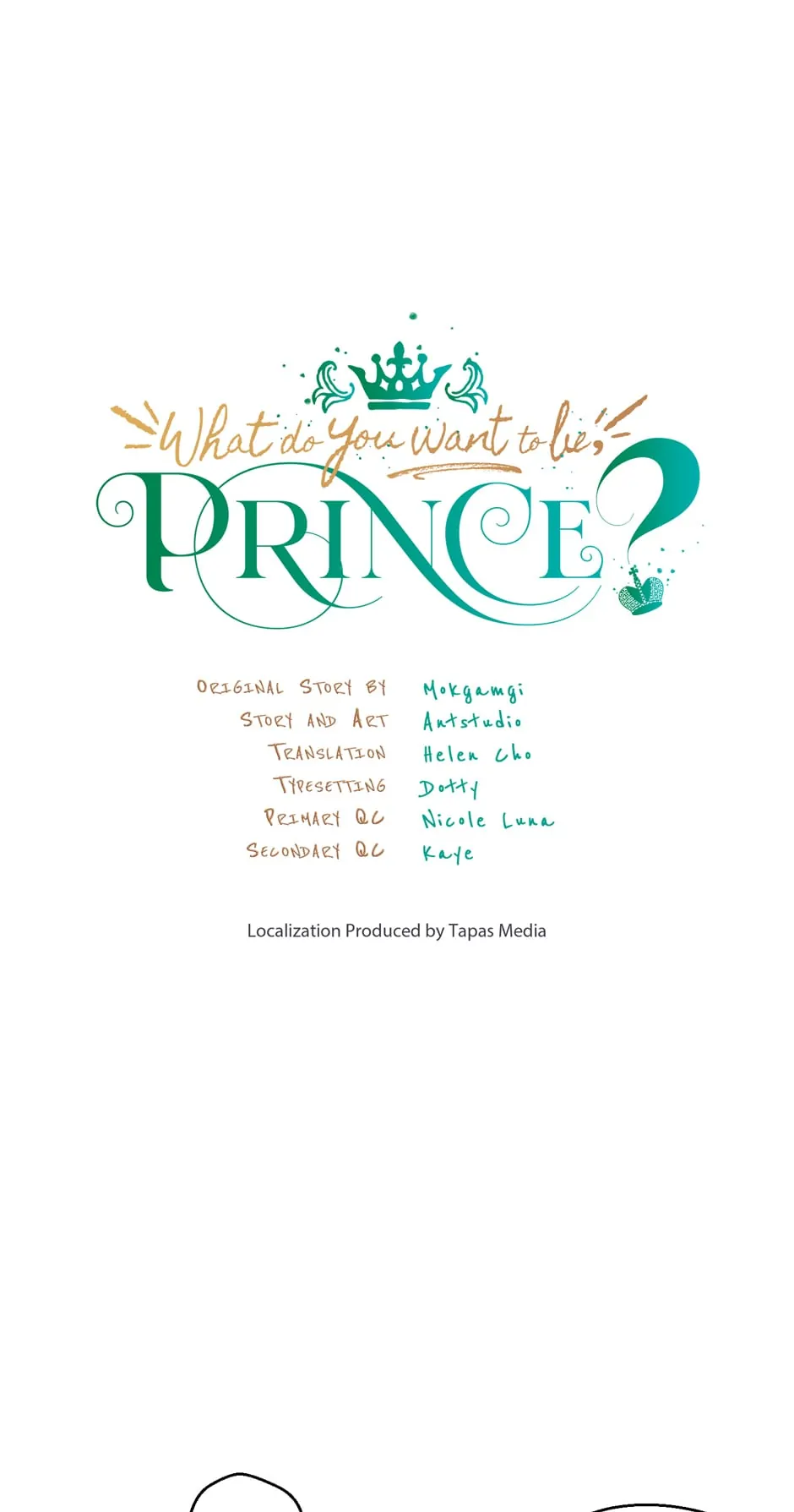 Read As You Wish, Prince ENGLISH Manga Online