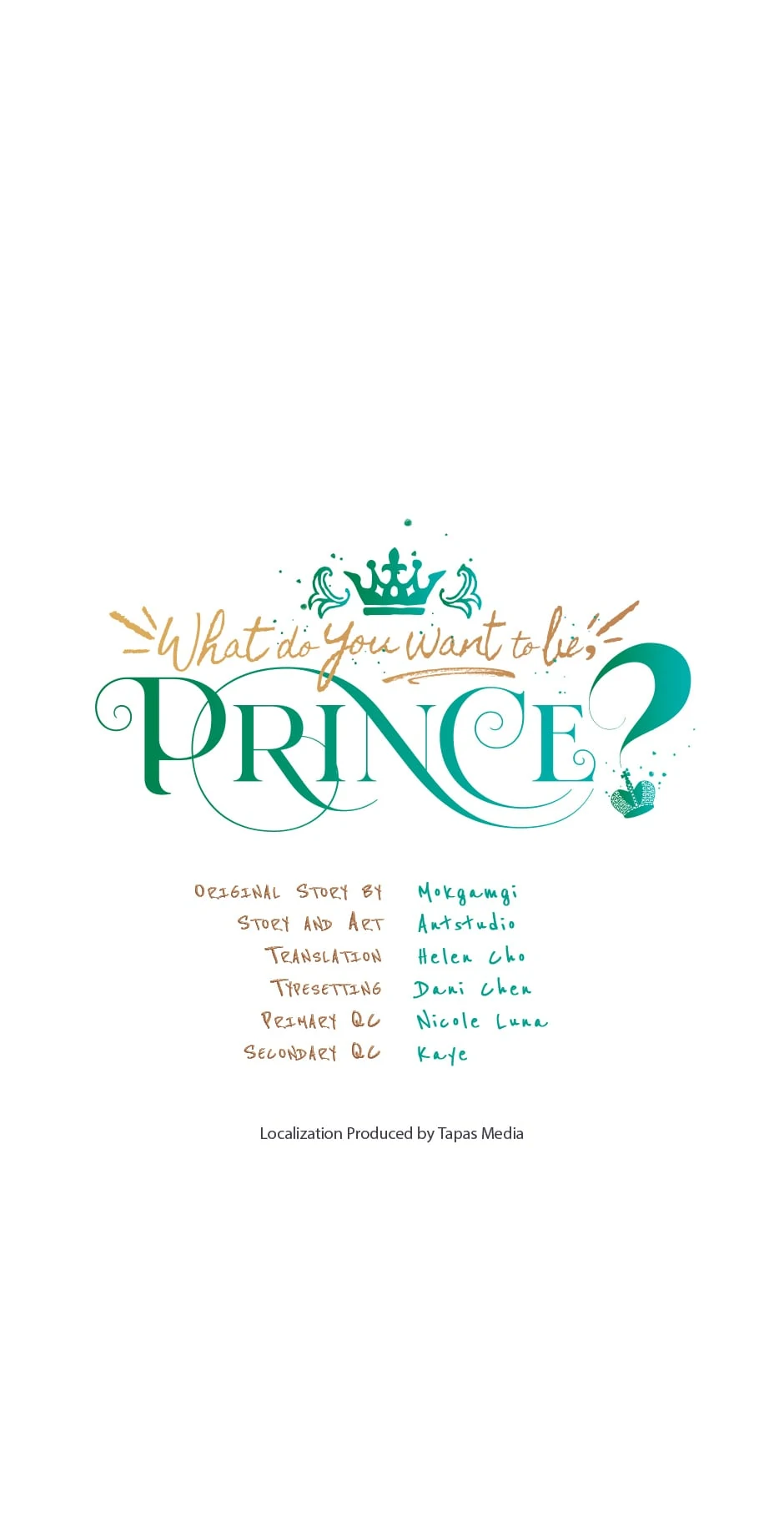 Read As You Wish, Prince ENGLISH Manga Online
