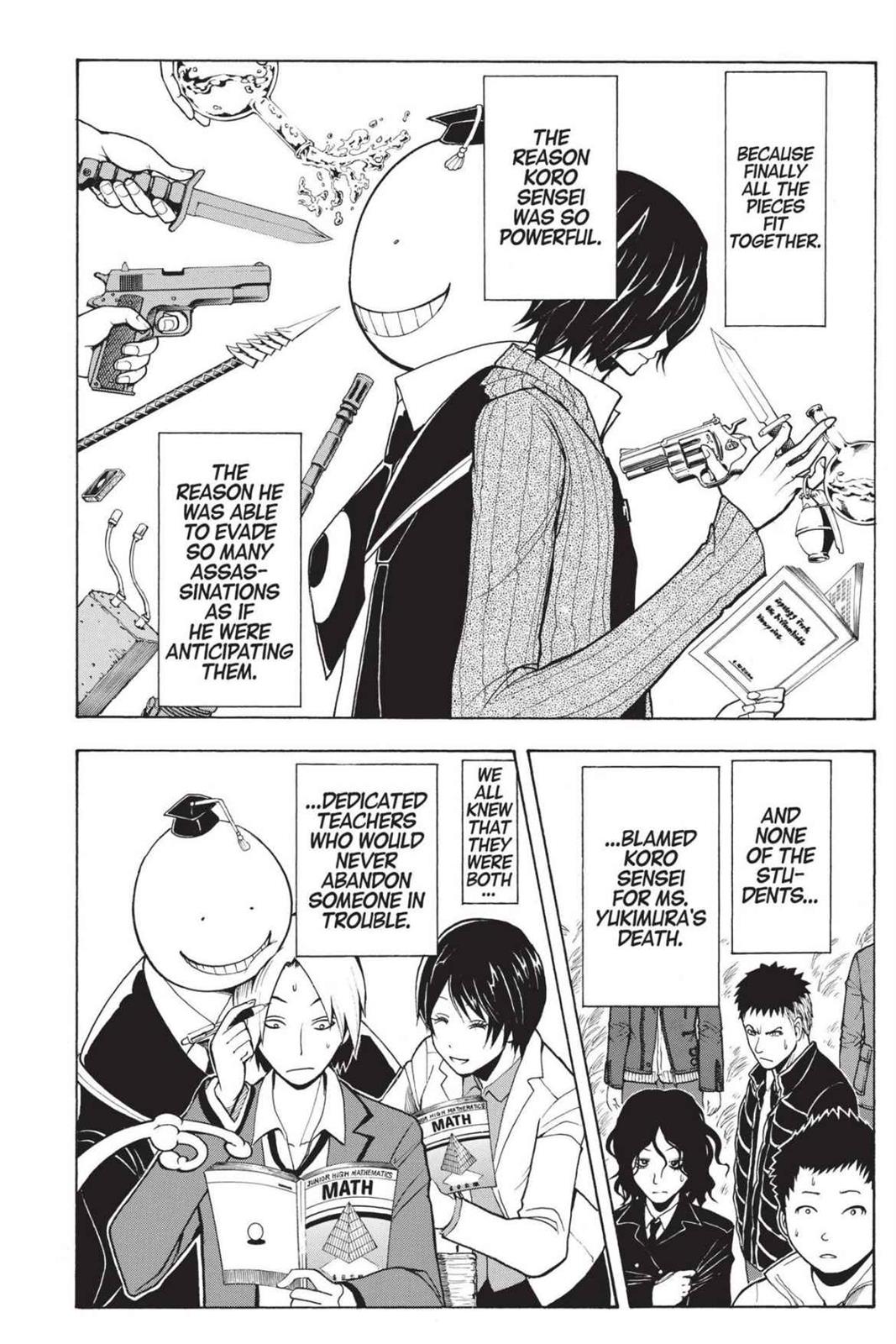 Read Assassination Classroom ENGLISH Manga Online