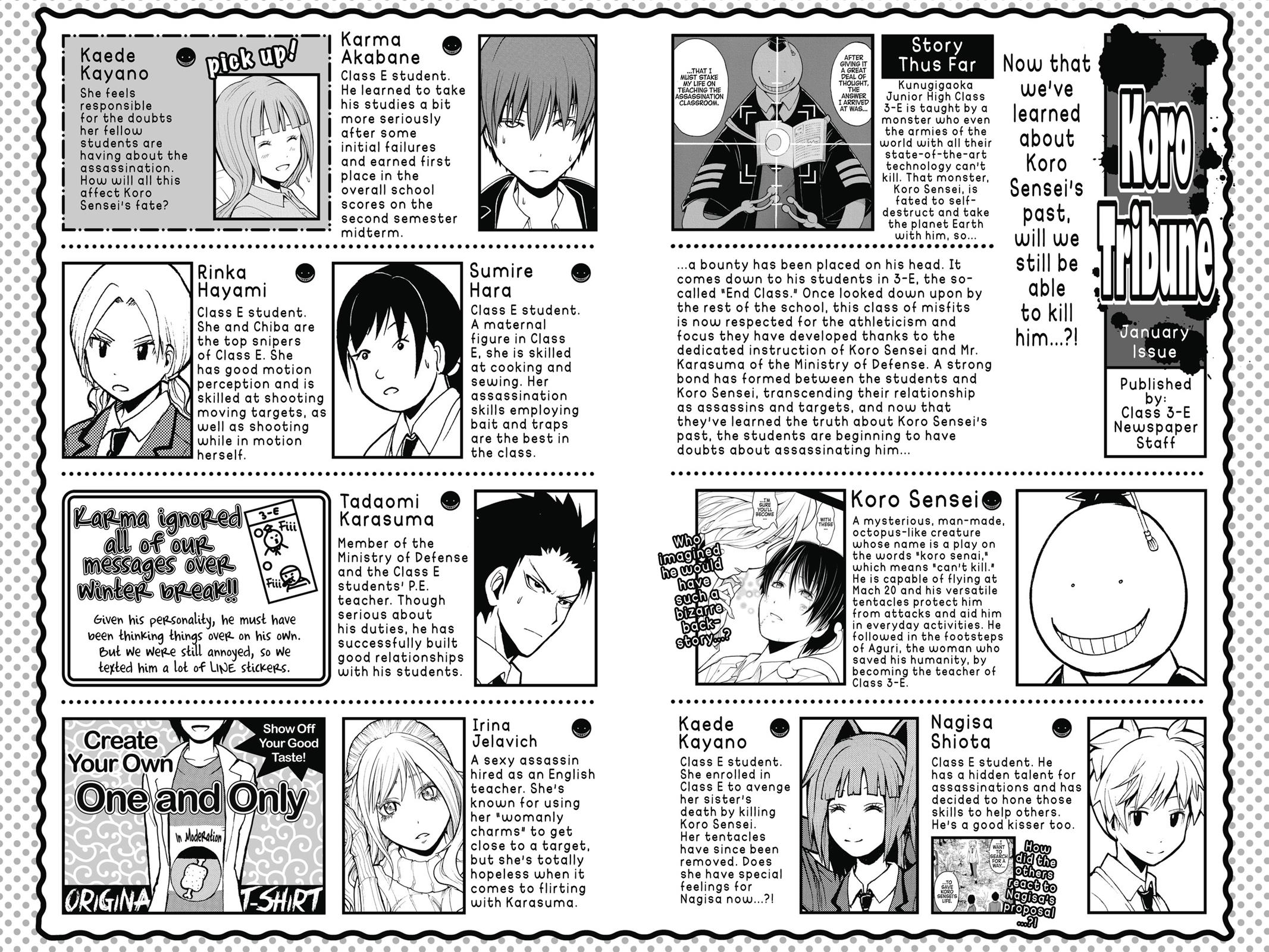 Read Assassination Classroom ENGLISH Manga Online