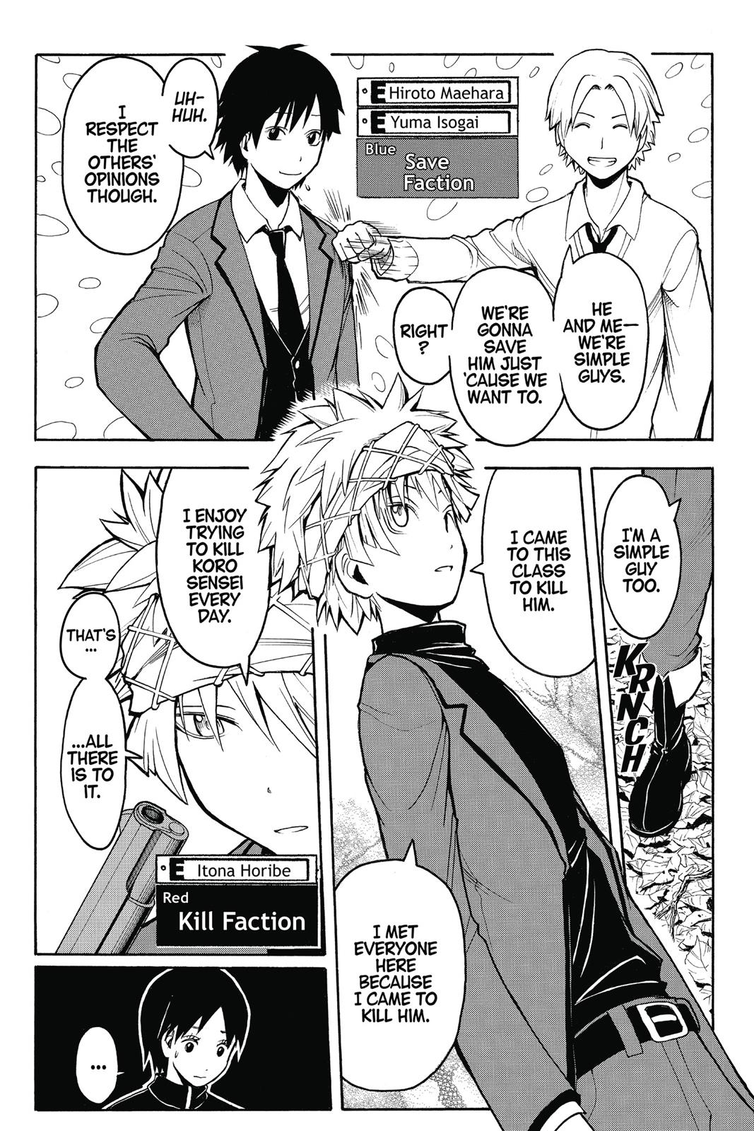 Read Assassination Classroom ENGLISH Manga Online