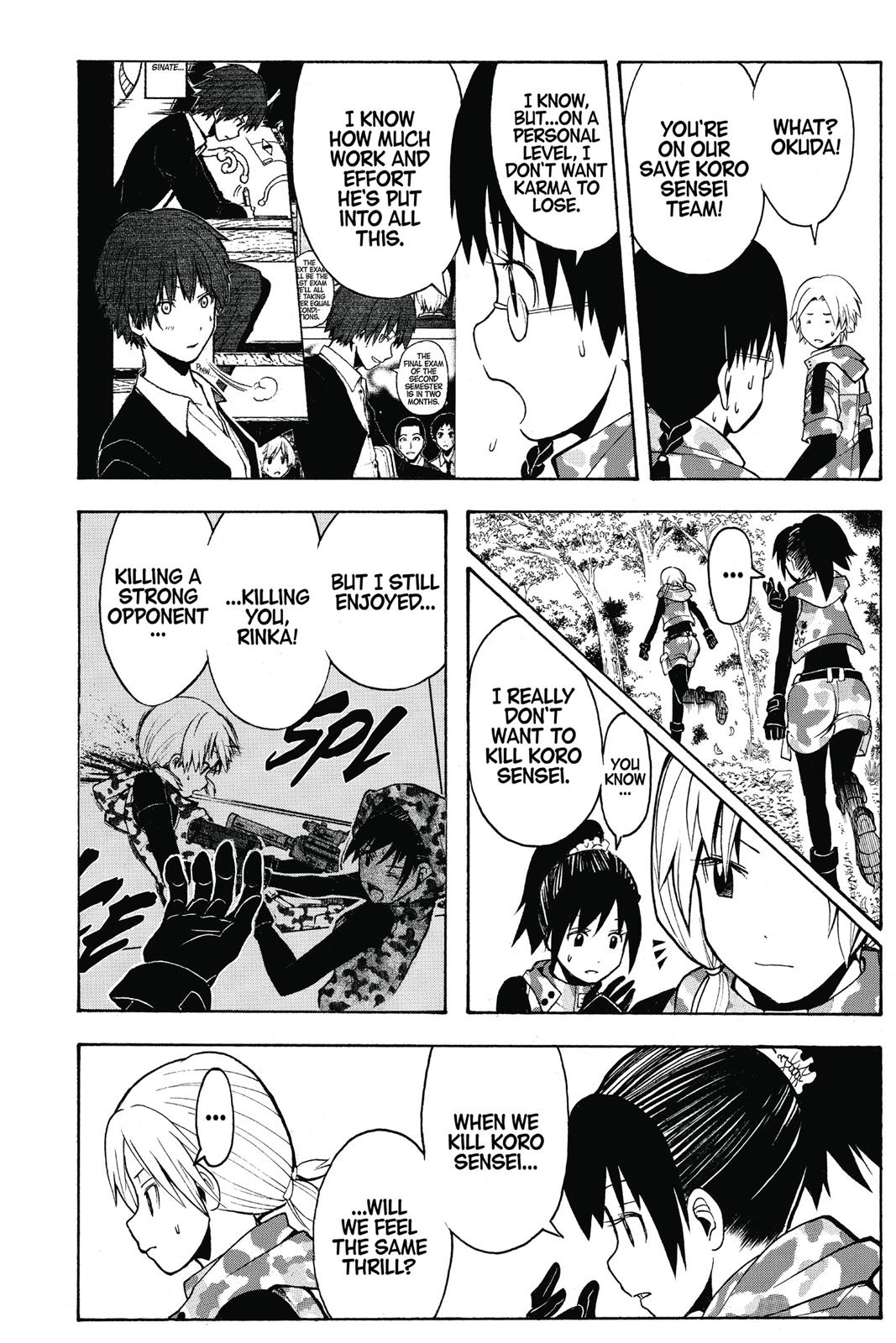 Read Assassination Classroom ENGLISH Manga Online