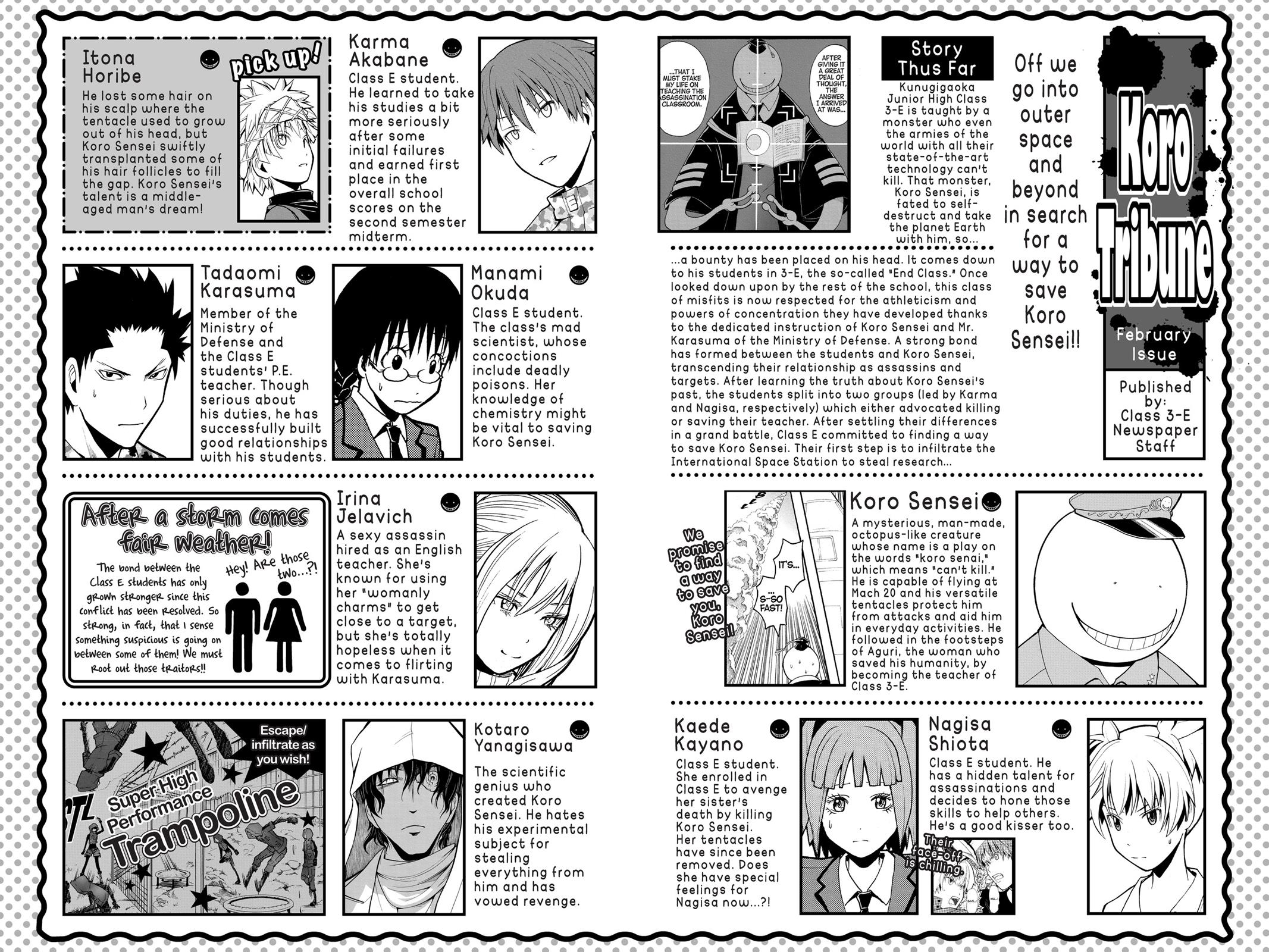Read Assassination Classroom ENGLISH Manga Online